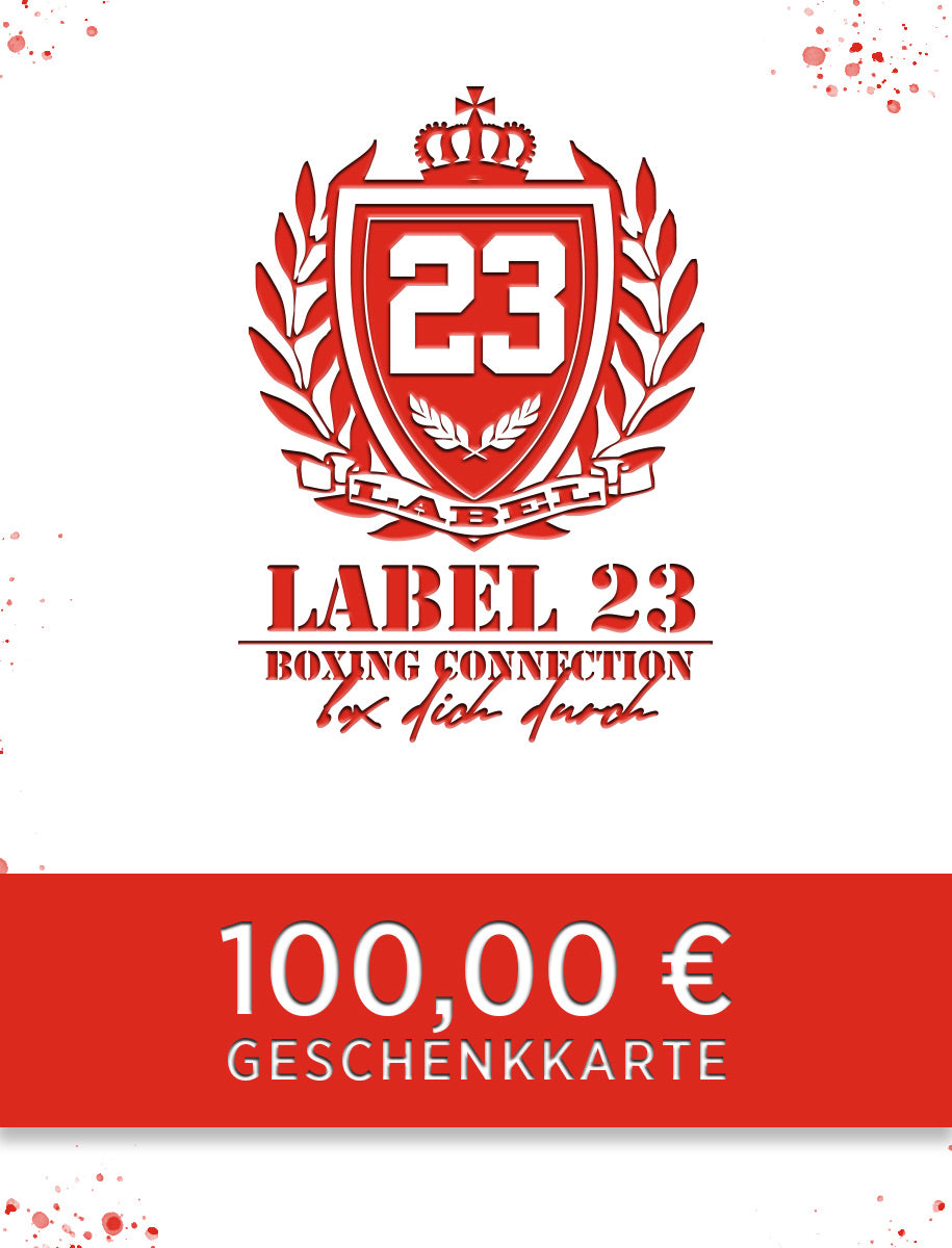 Label 23 Geschenkkarte 100,- von Label 23 – Rückansicht