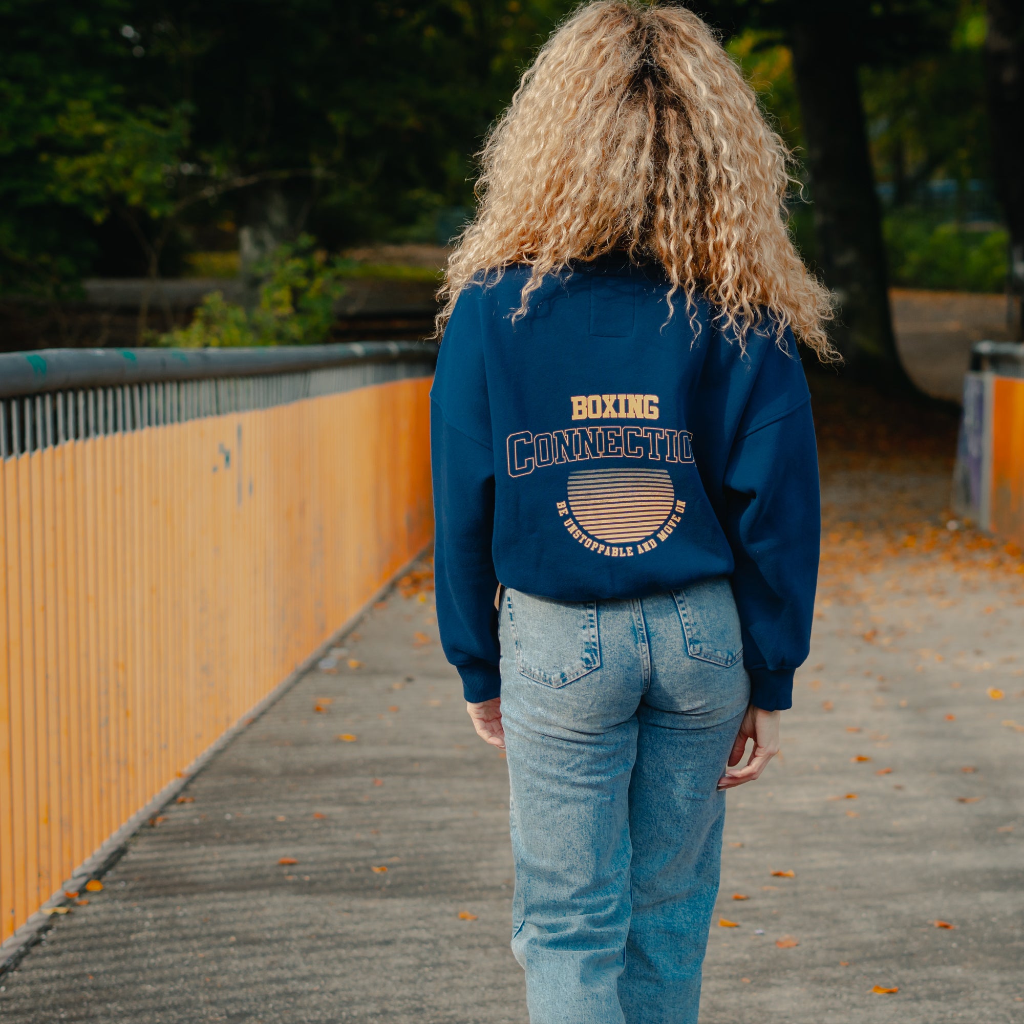 Damen Oversize Sweatshirt Move On