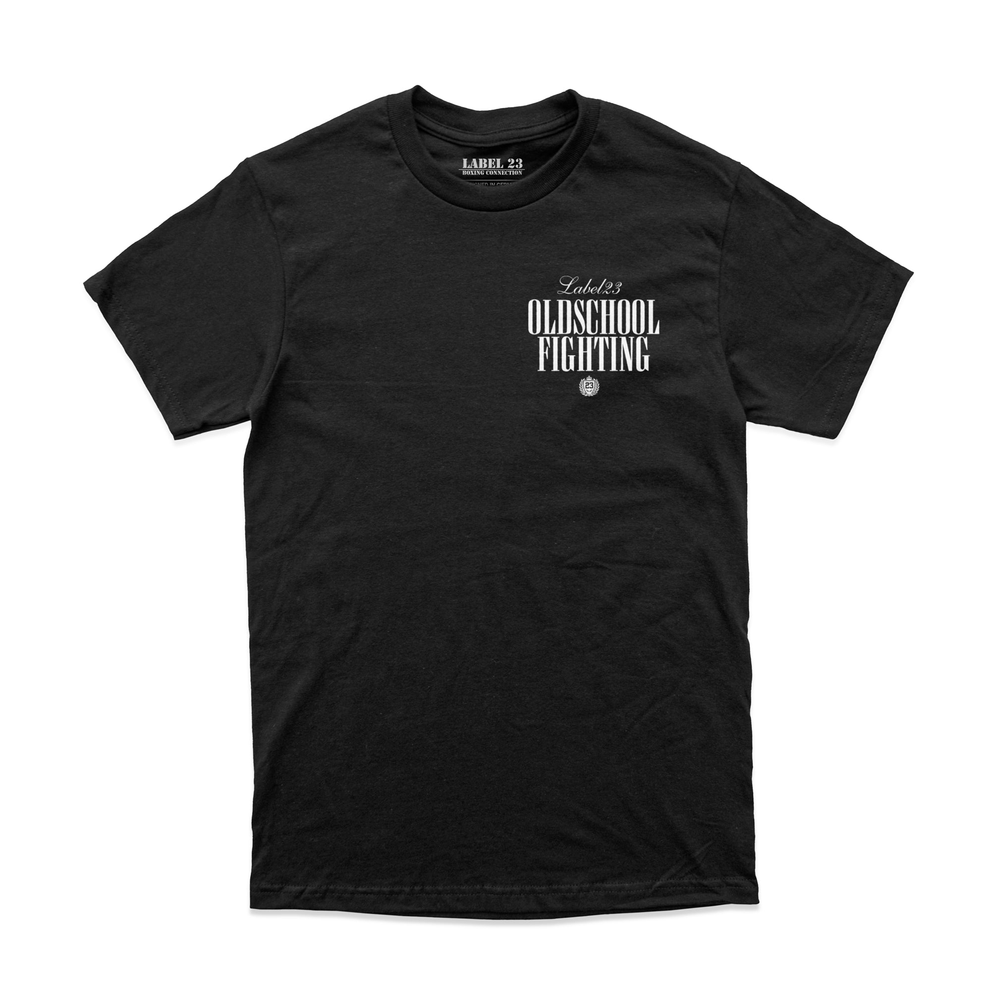 Herren T-Shirt Old school schwarz