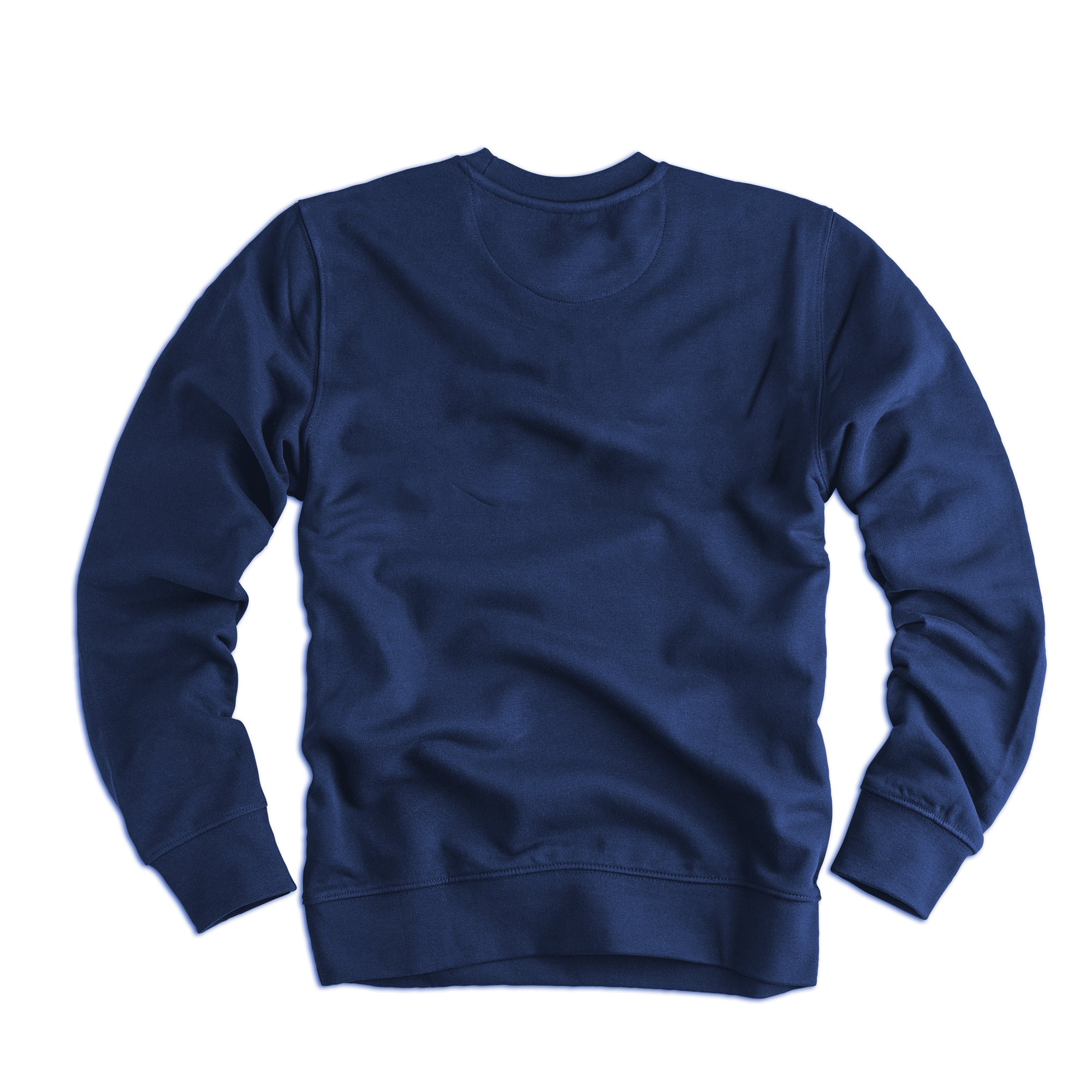 Männer Sweatshirt L23BC navy-orange von Label 23 – Rückansicht