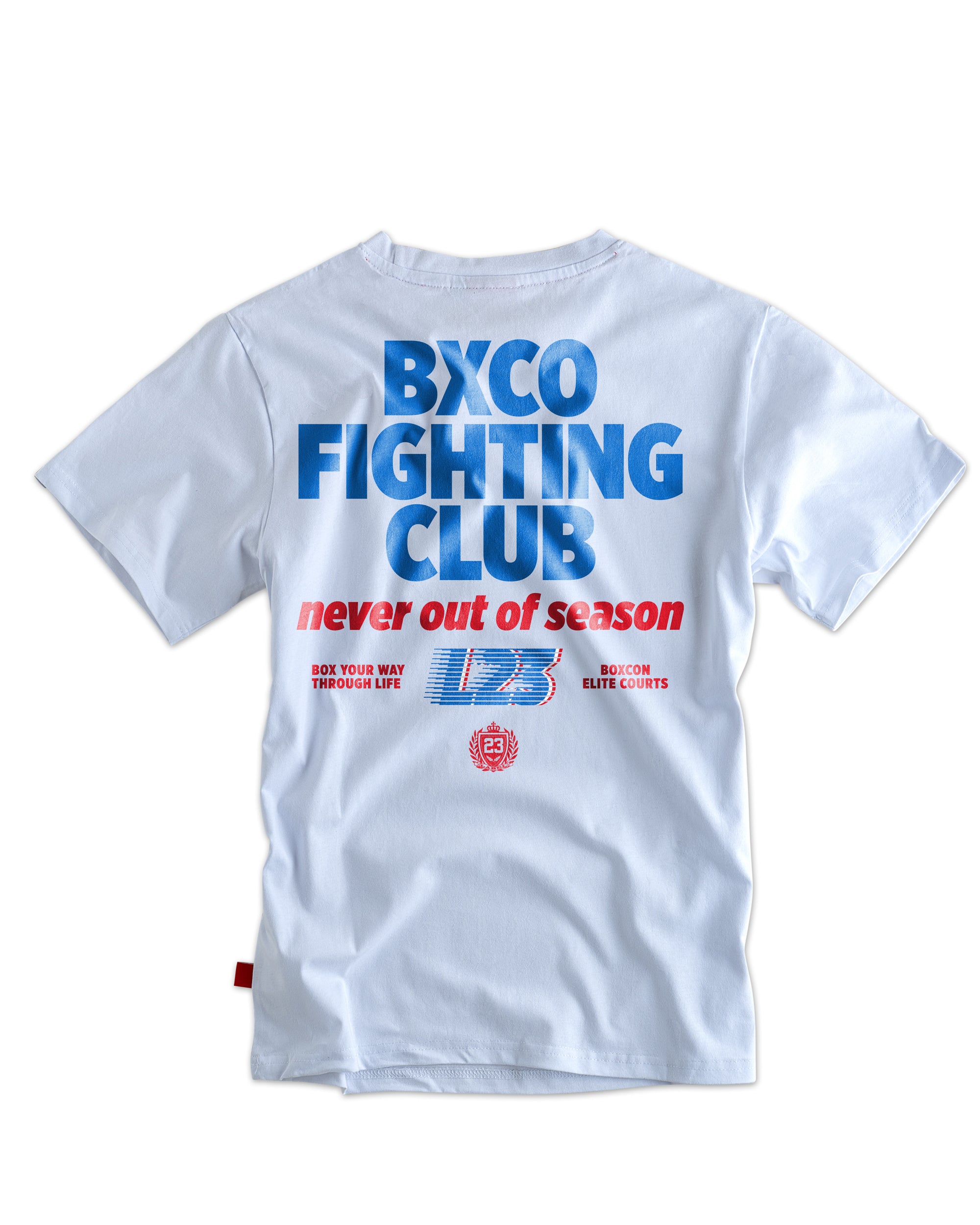 Herren T-Shirt Never out of season weiss