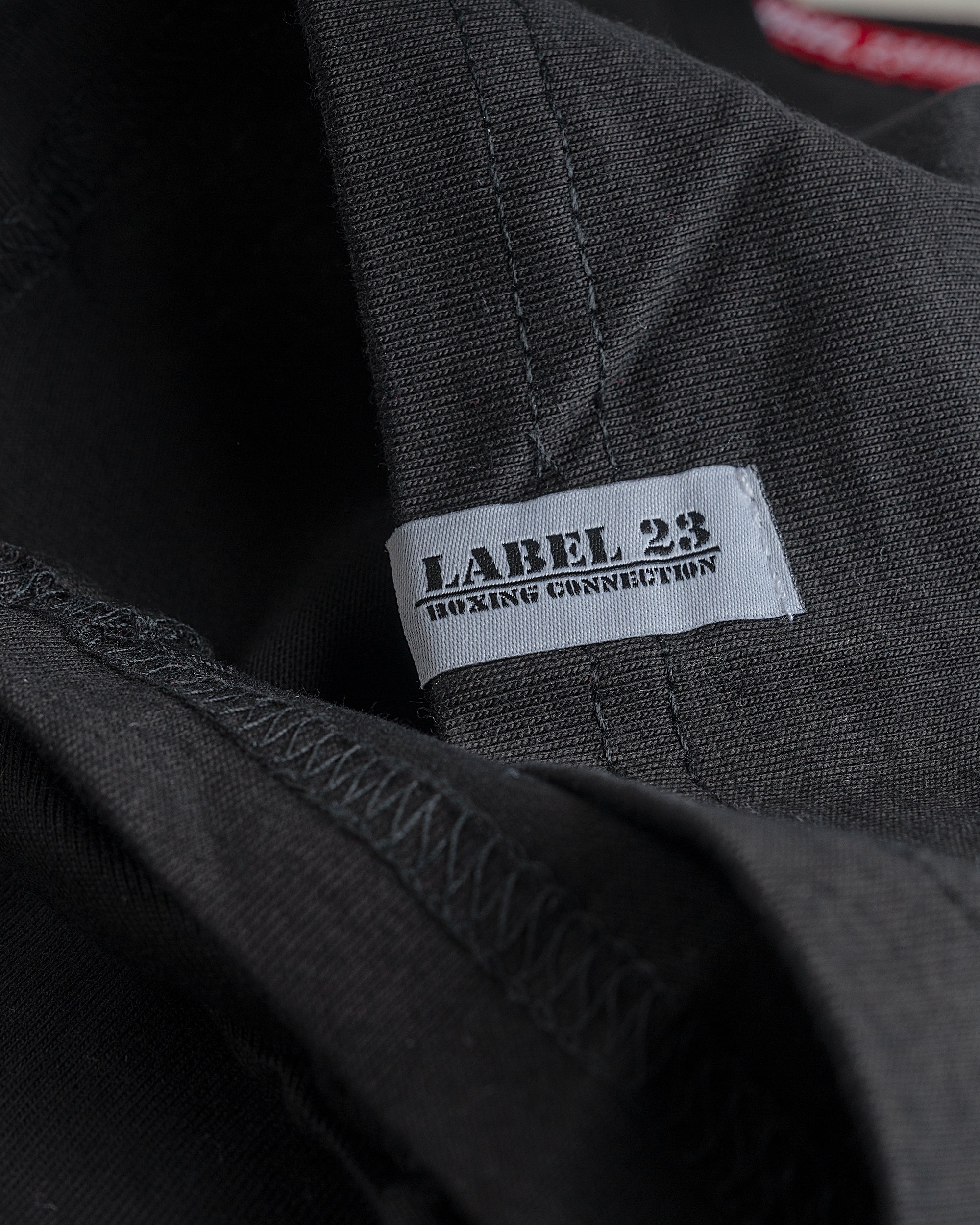 Männer T-Shirt Newarea BCTA schwarz von Label 23 – Detailansicht