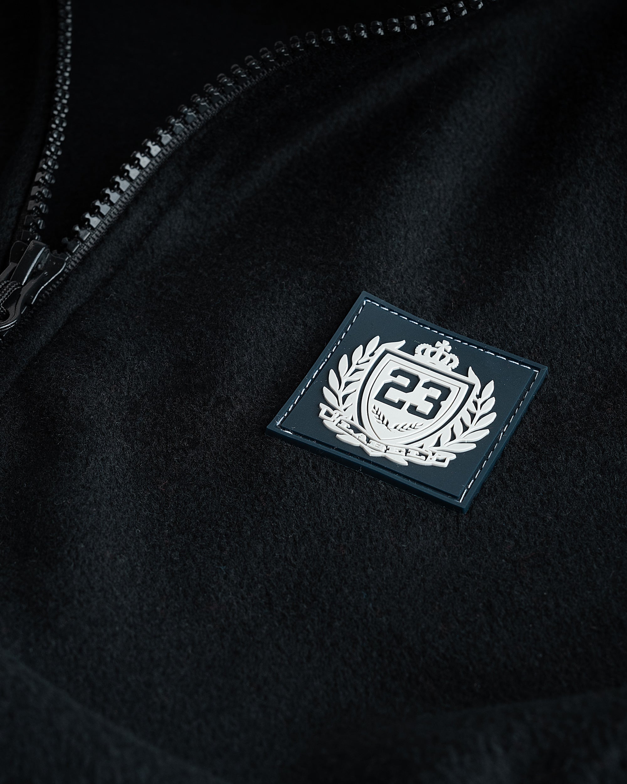 Männer Fleece Jacke BXCO schwarz