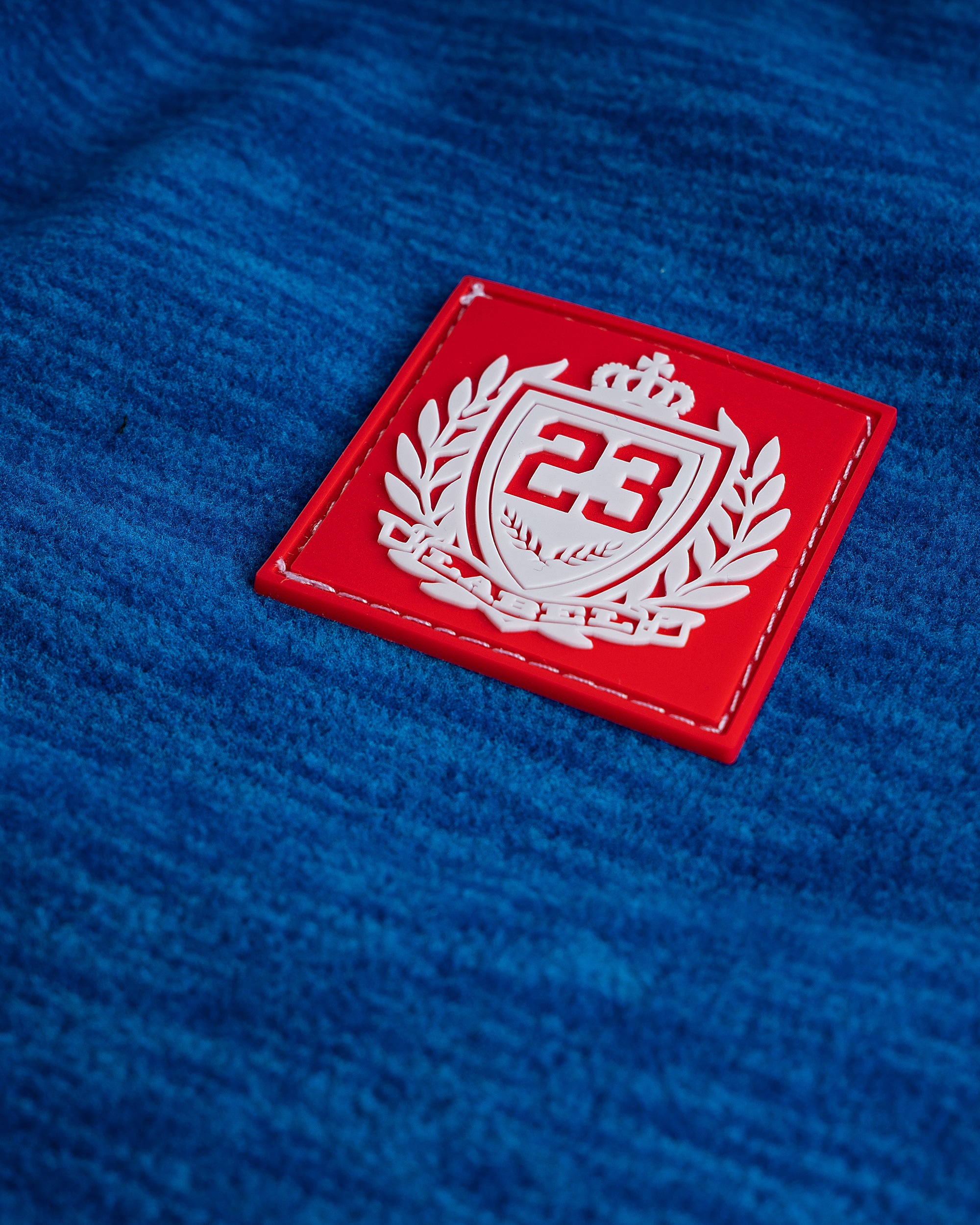 Männer Microfleece Jacke BXCO blaumeliert von Label 23 – Detailansicht