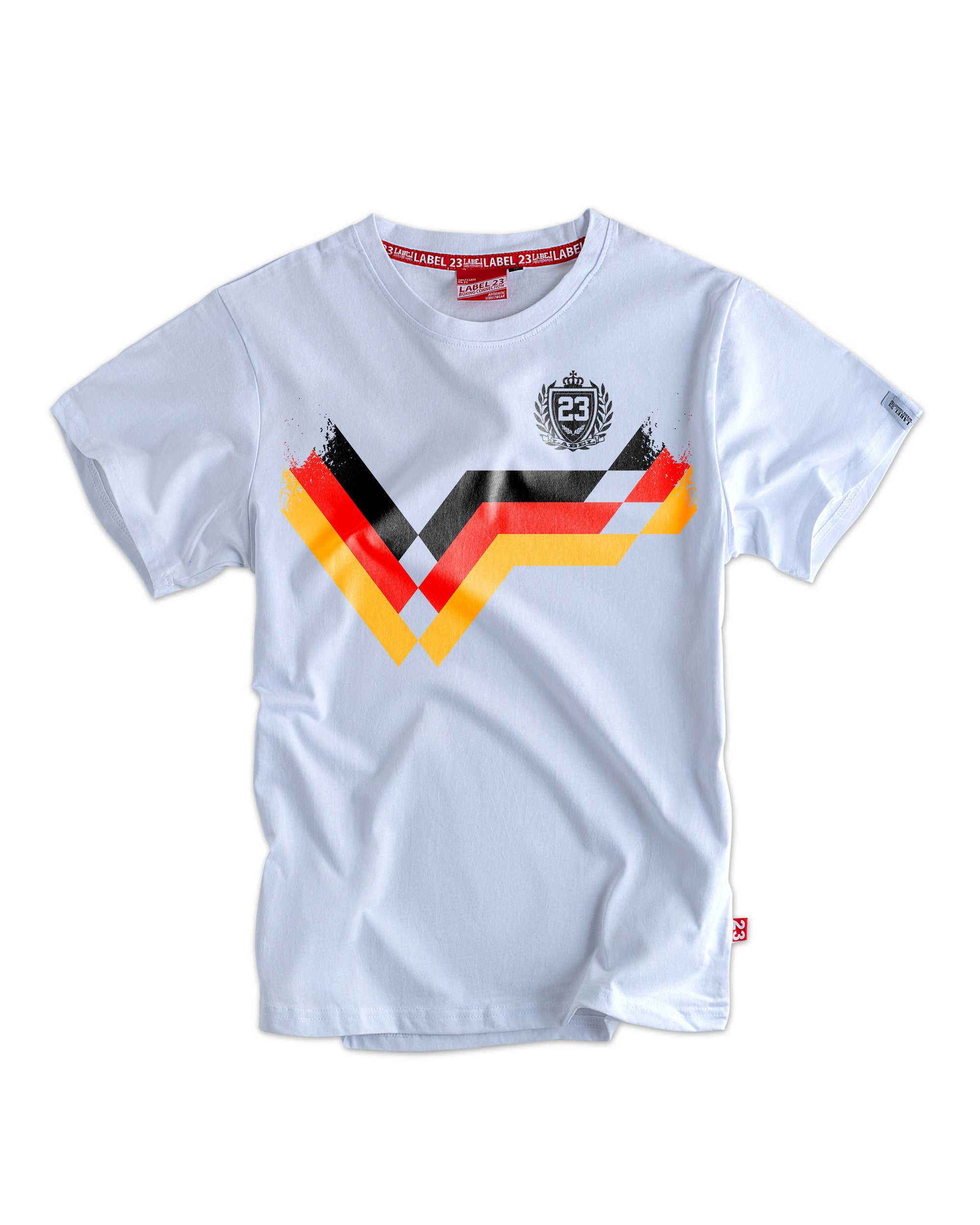 Herren T-Shirt Tradition weiss