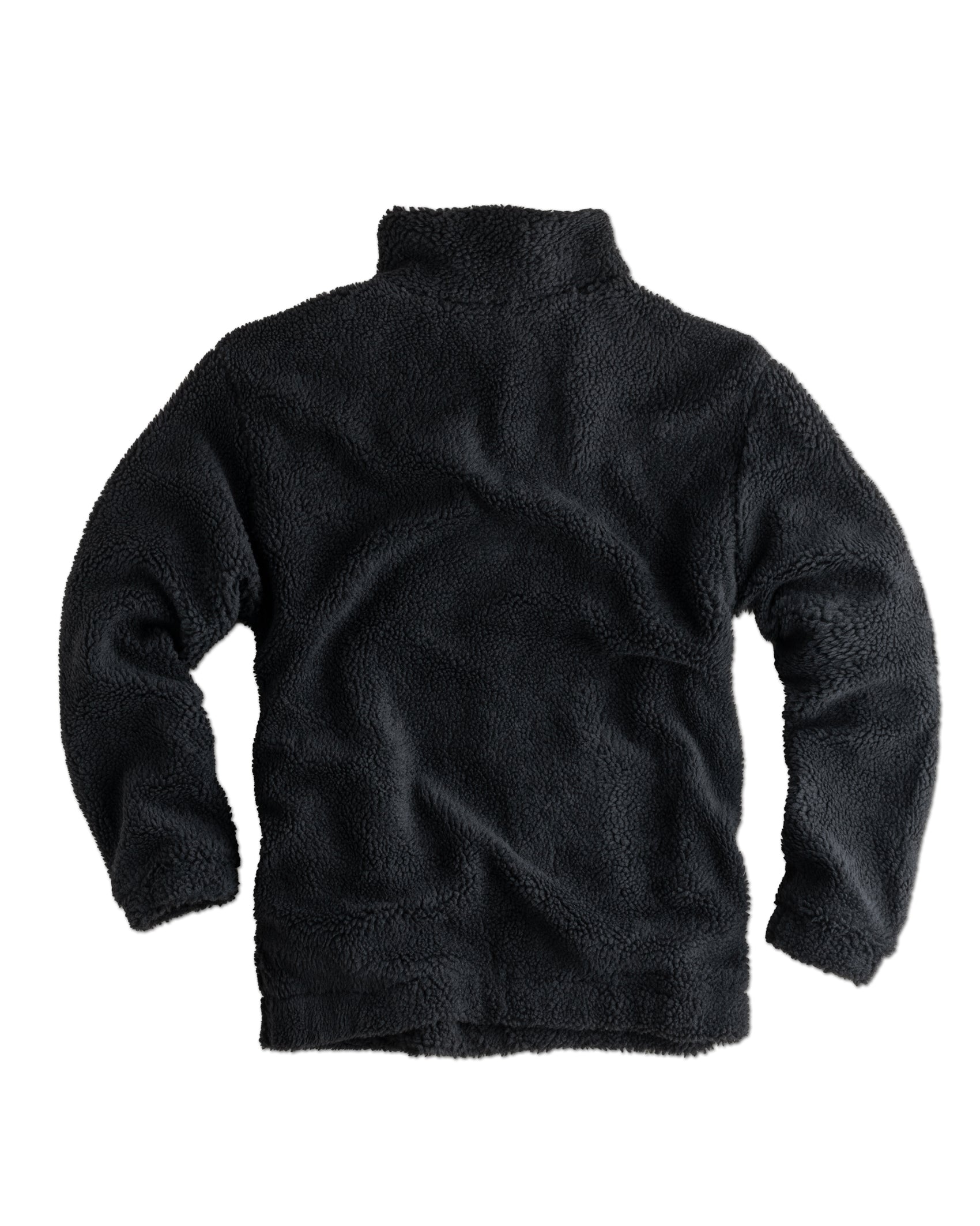 Männer Sherpa Half Zip Sweatshirt Redlabel - schwarz | Label 23 von Label 23 – Detailansicht