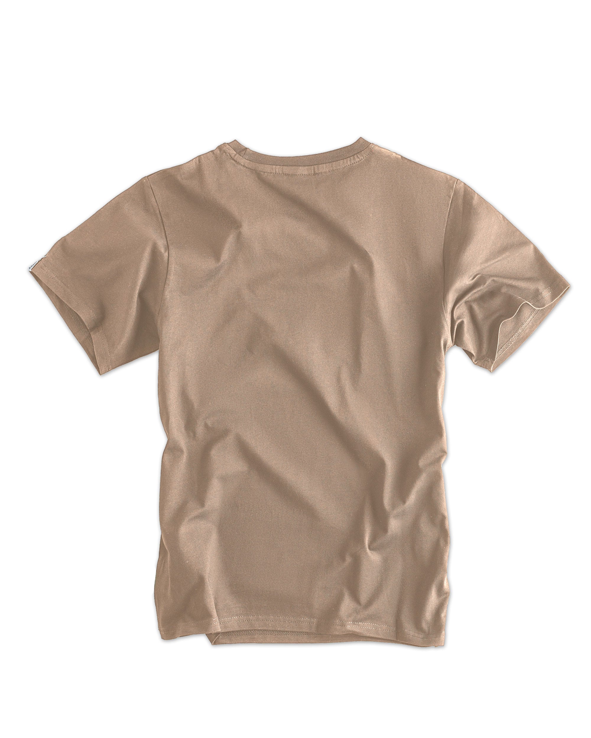 Herren T-Shirt L23BC beige-schwarz