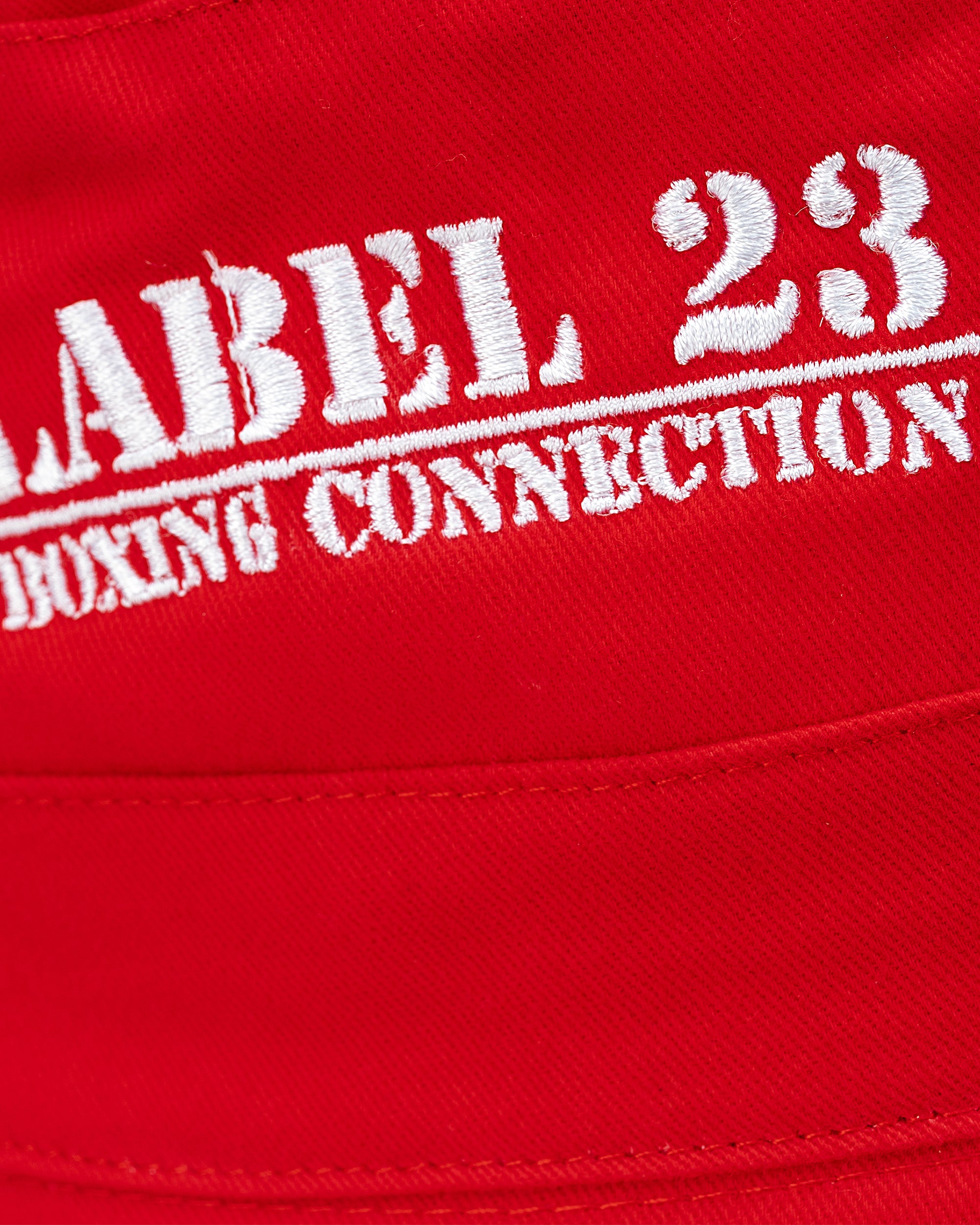 Herren Sonnenhut Label BC rot