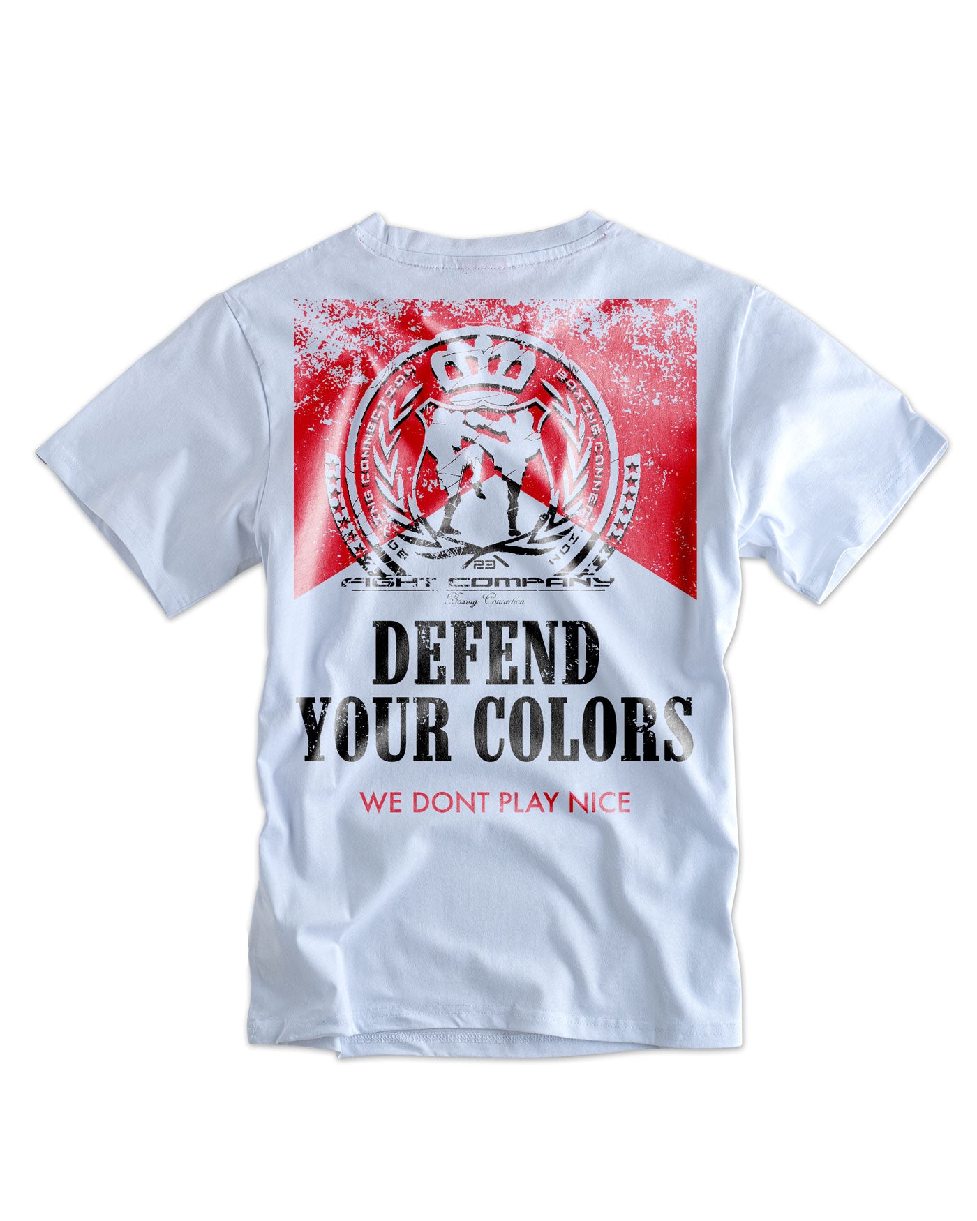 Männer T-Shirt Defend - weiss SR | Label 23