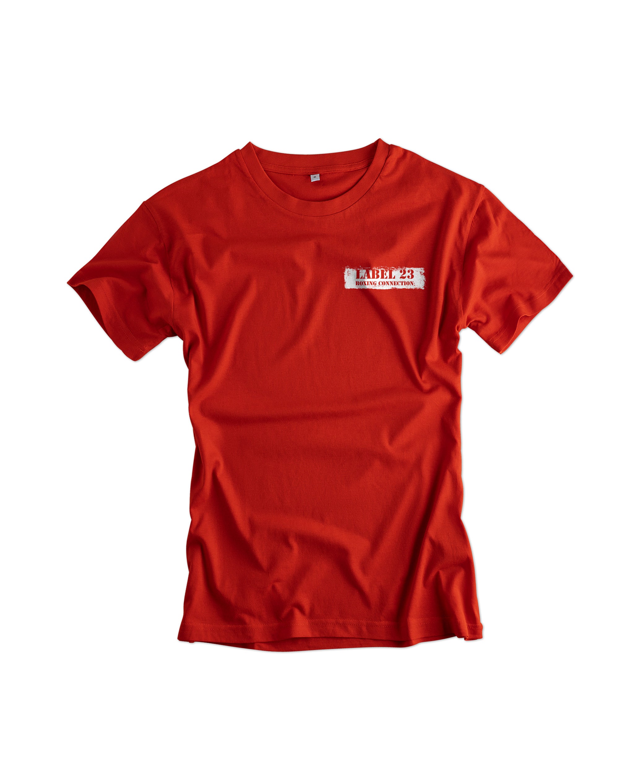 Frauen T-Shirt BCTA 2004 rot von Label 23 – Rückansicht