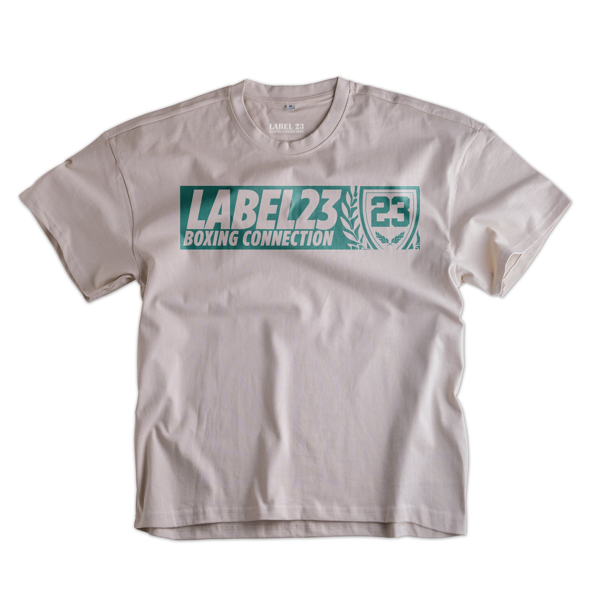 Herren Oversize T-Shirt L23BC sand-mint