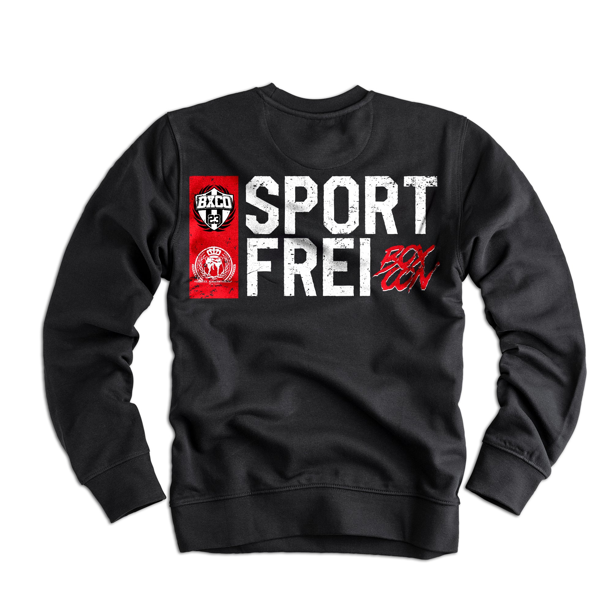 Herren Sweatshirt Sport frei schwarz