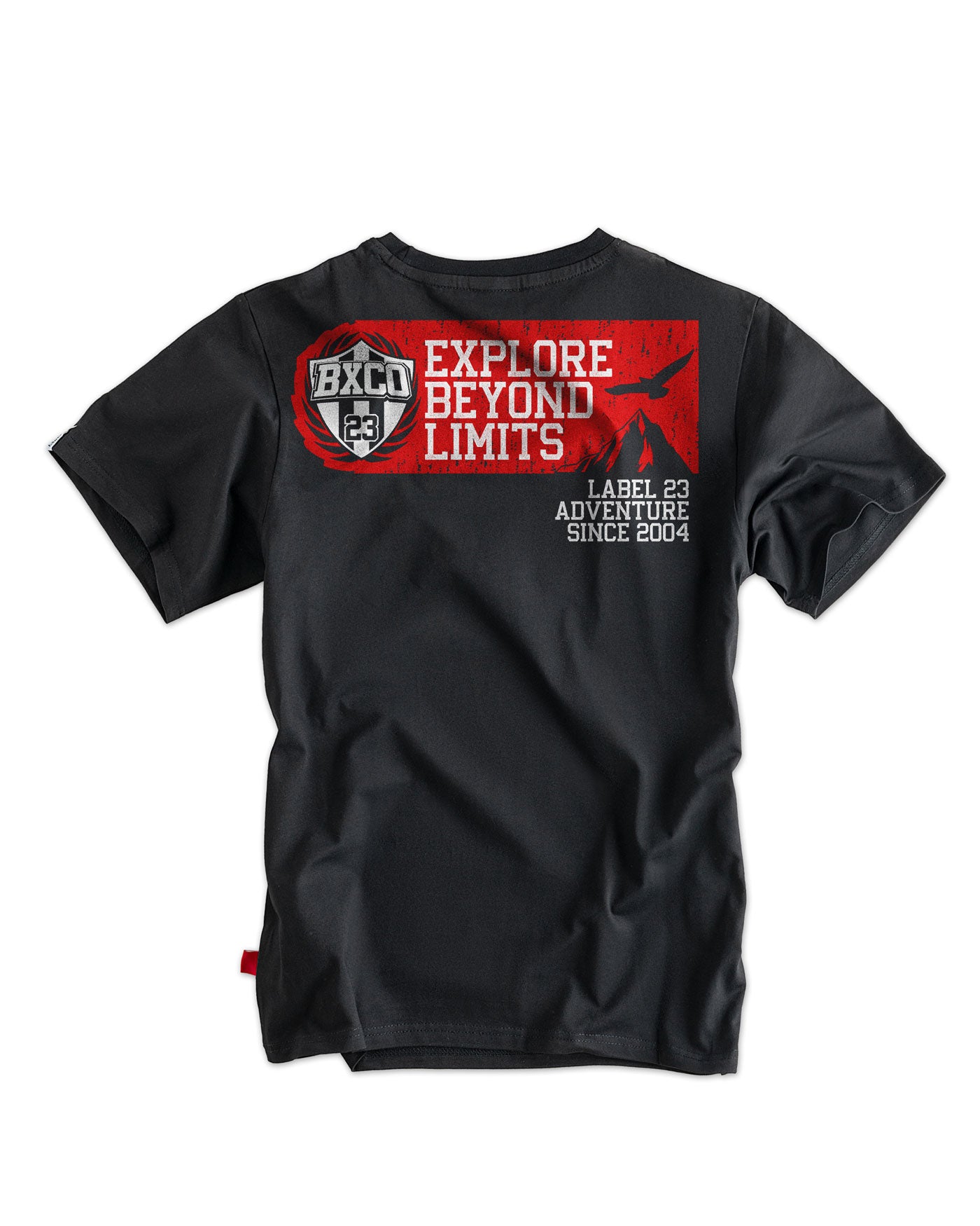 Herren T-Shirt "Explore" schwarz