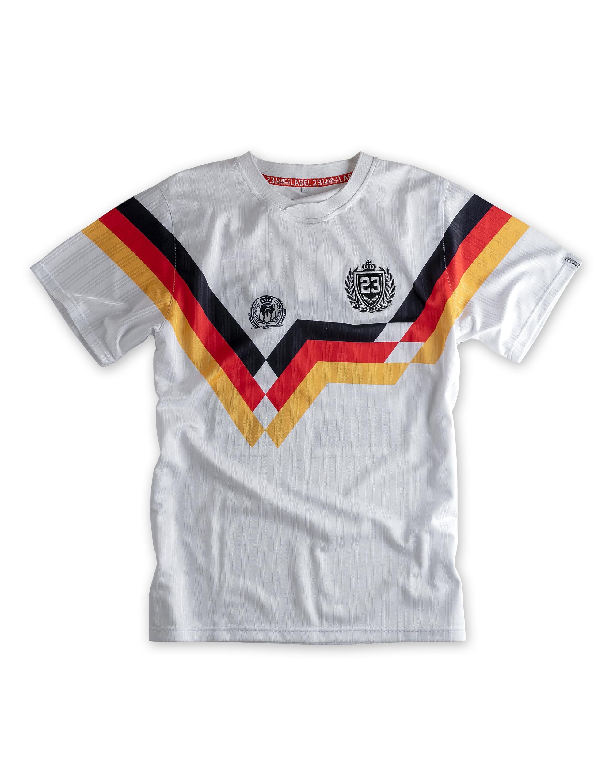 Herren Traditionstrikot 1990 Label 23 weiss