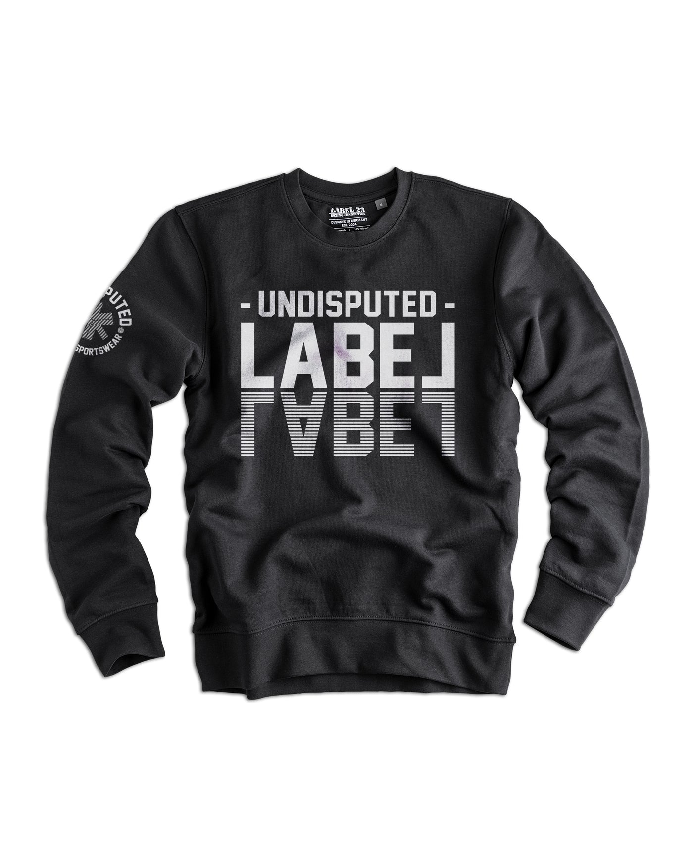 Männer Sweatshirt Undisputed - schwarz | Label 23 von Label 23