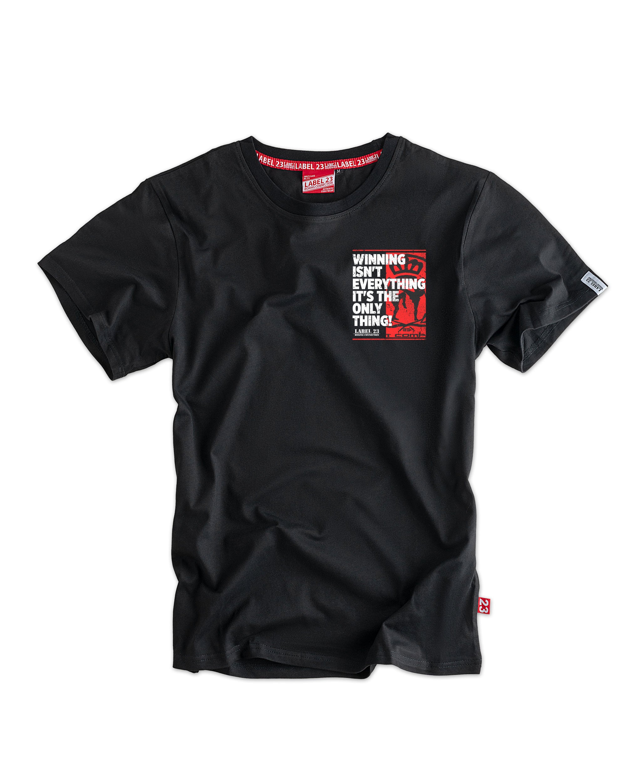 Herren T-Shirt Winning schwarz