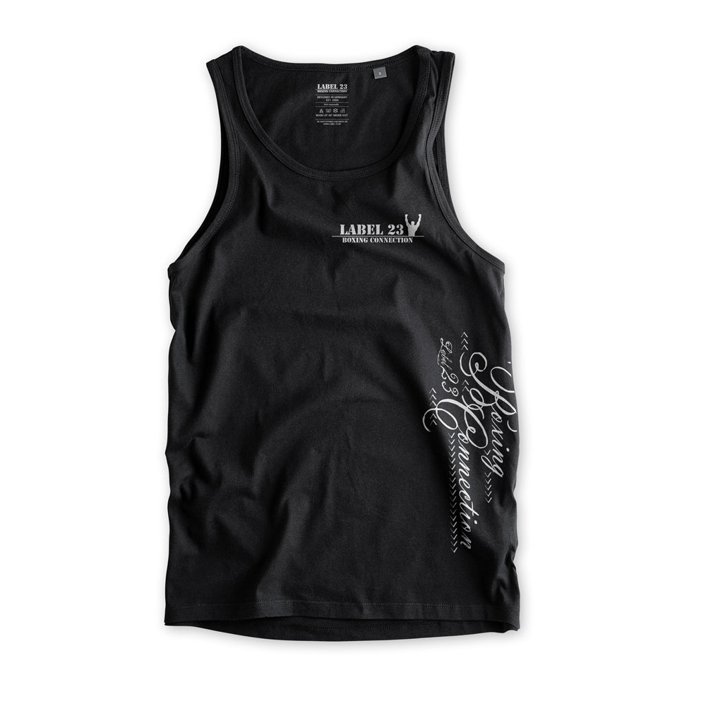 Herren Tanktop BCTA schwarz-weiss