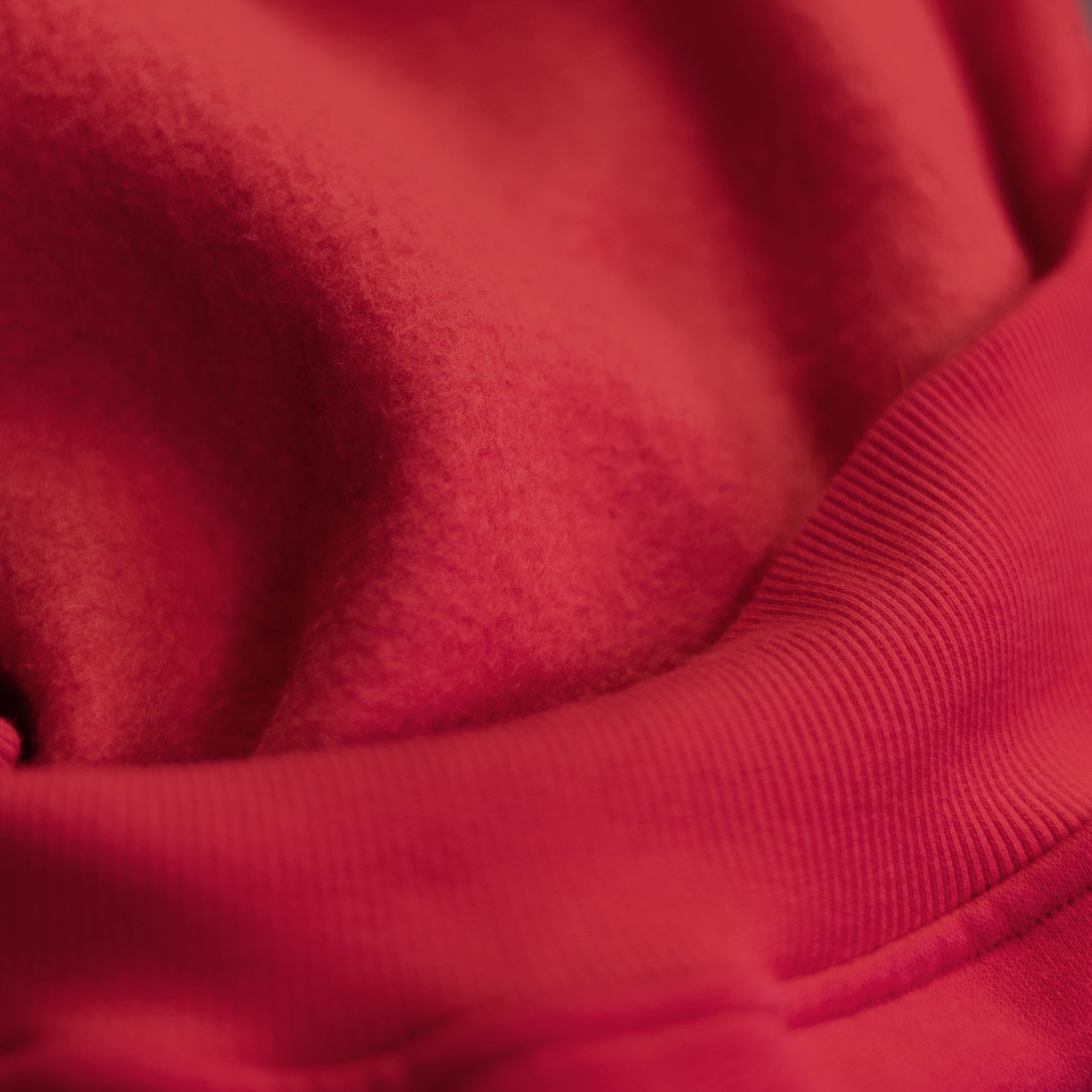 Label 23 Oversize Hoodie Push Through in Rot – lässiger Unisex-Hoodie mit weißem „Push Through“-Print, extra weiter Schnitt, Kapuze mit Kordelzug und weicher Baumwollmischung, ideal für motivierende Streetwear mit Aussage.