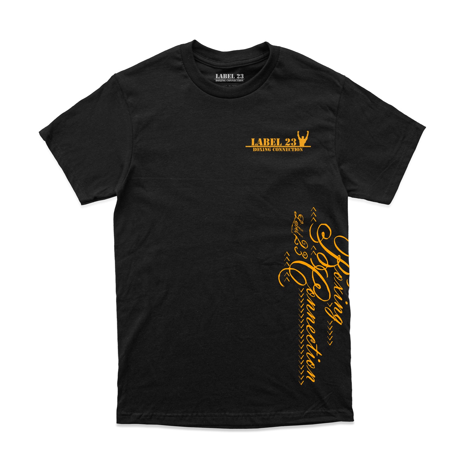 Herren T-Shirt BCTA schwarz-orange