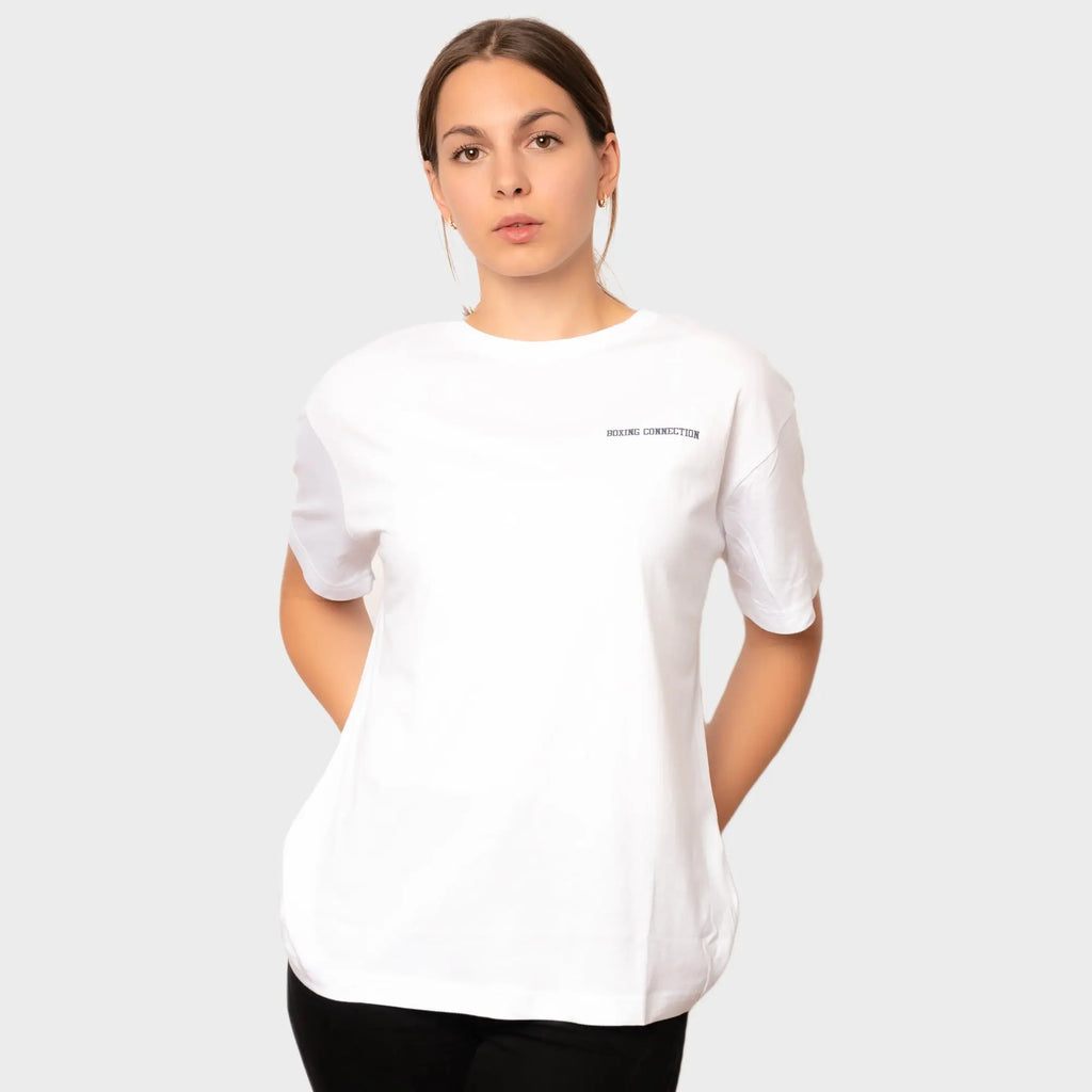 Damen T-Shirt "BXN CNT" weiß Label 23 Label-23