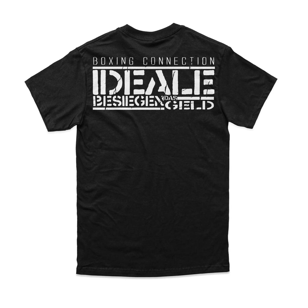 Herren T-Shirt Ideale schwarz-weiss Label 23