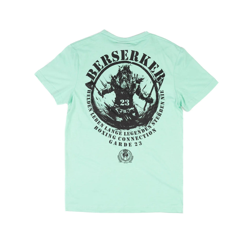 Herren T-Shirt Berserker mint-schwarz Label 23 Label-23