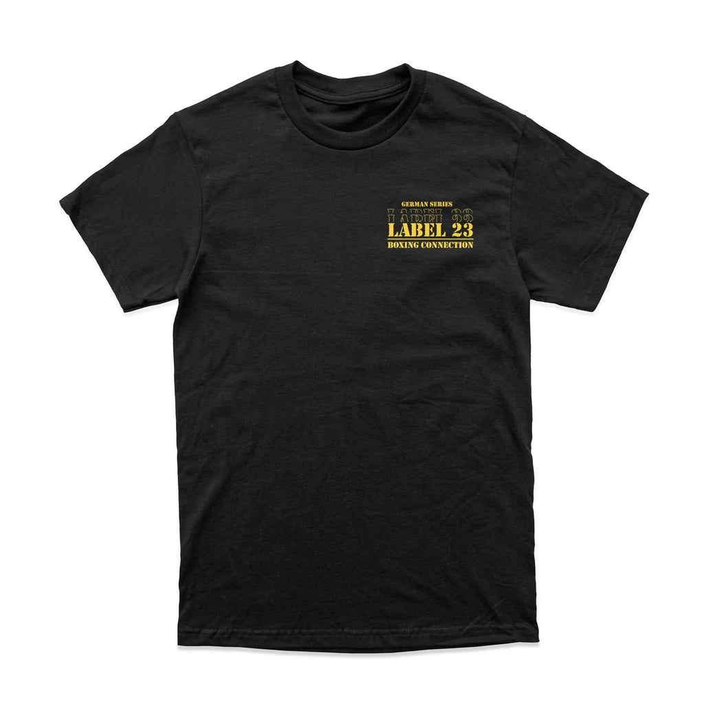 Herren T-Shirt GSL23 Dresden schwarz-gelb Label 23