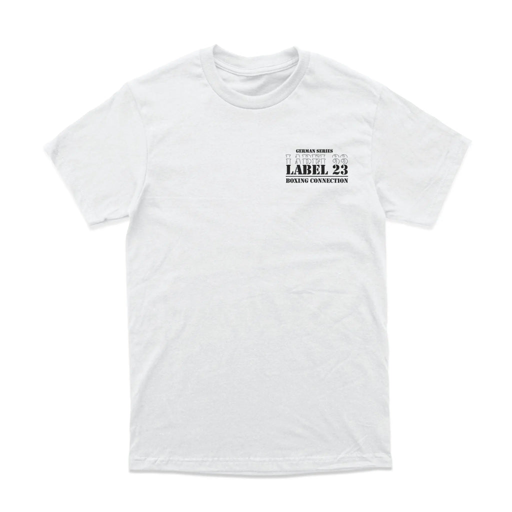 Herren T-Shirt GSL23 Cottbus weiss-schwarz Label 23 Label-23
