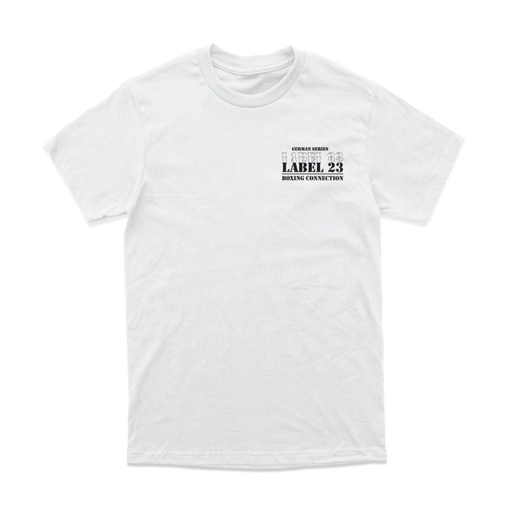 Herren T-Shirt GSL23 Berlin weiss-schwarz Label 23 Label-23