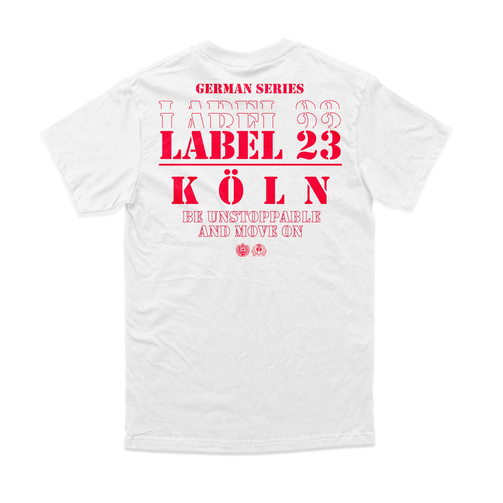 Herren T-Shirt GSL23 Köln weiss-rot