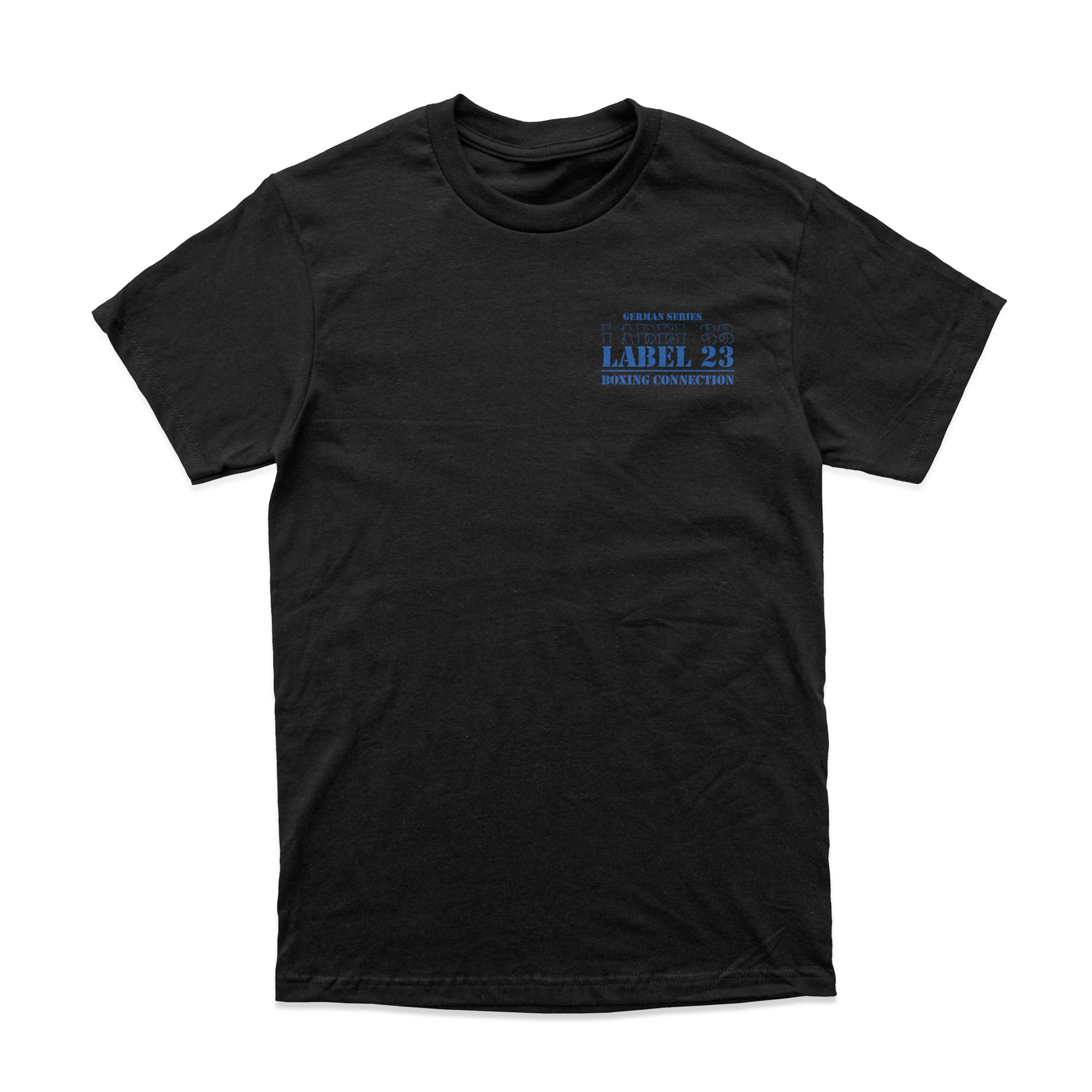 Herren T-Shirt GSL23 Mannheim schwarz-blau Label 23