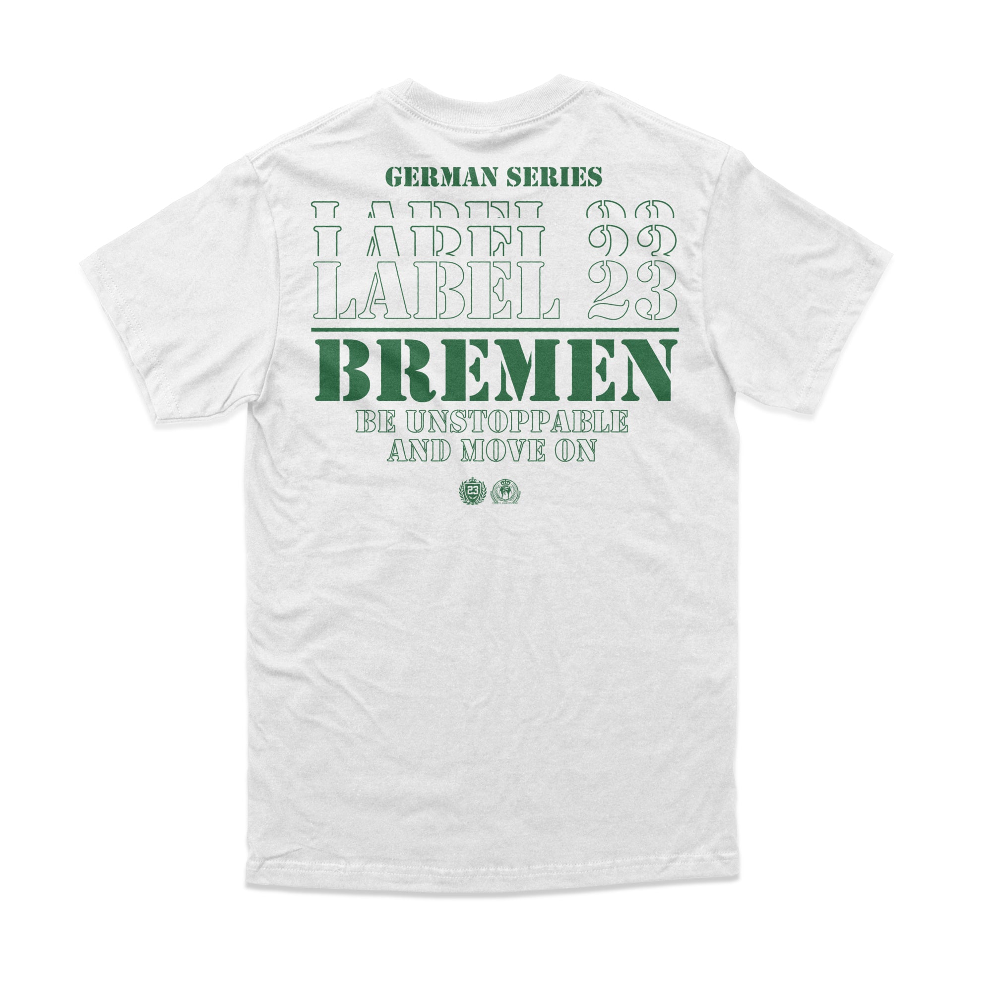 Herren T-Shirt GSL23 Bremen weiss-grün