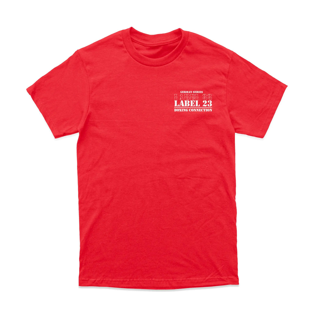 Herren T-Shirt GSL23 Zwickau rot-weiss Label 23