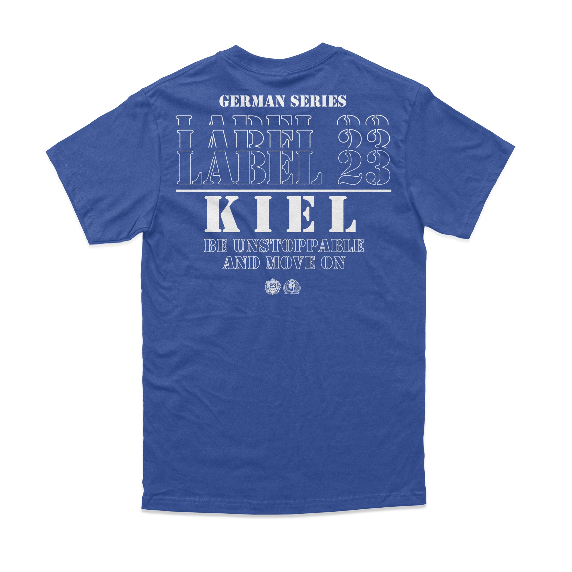 Herren T-Shirt GSL23 Kiel blau-weiss