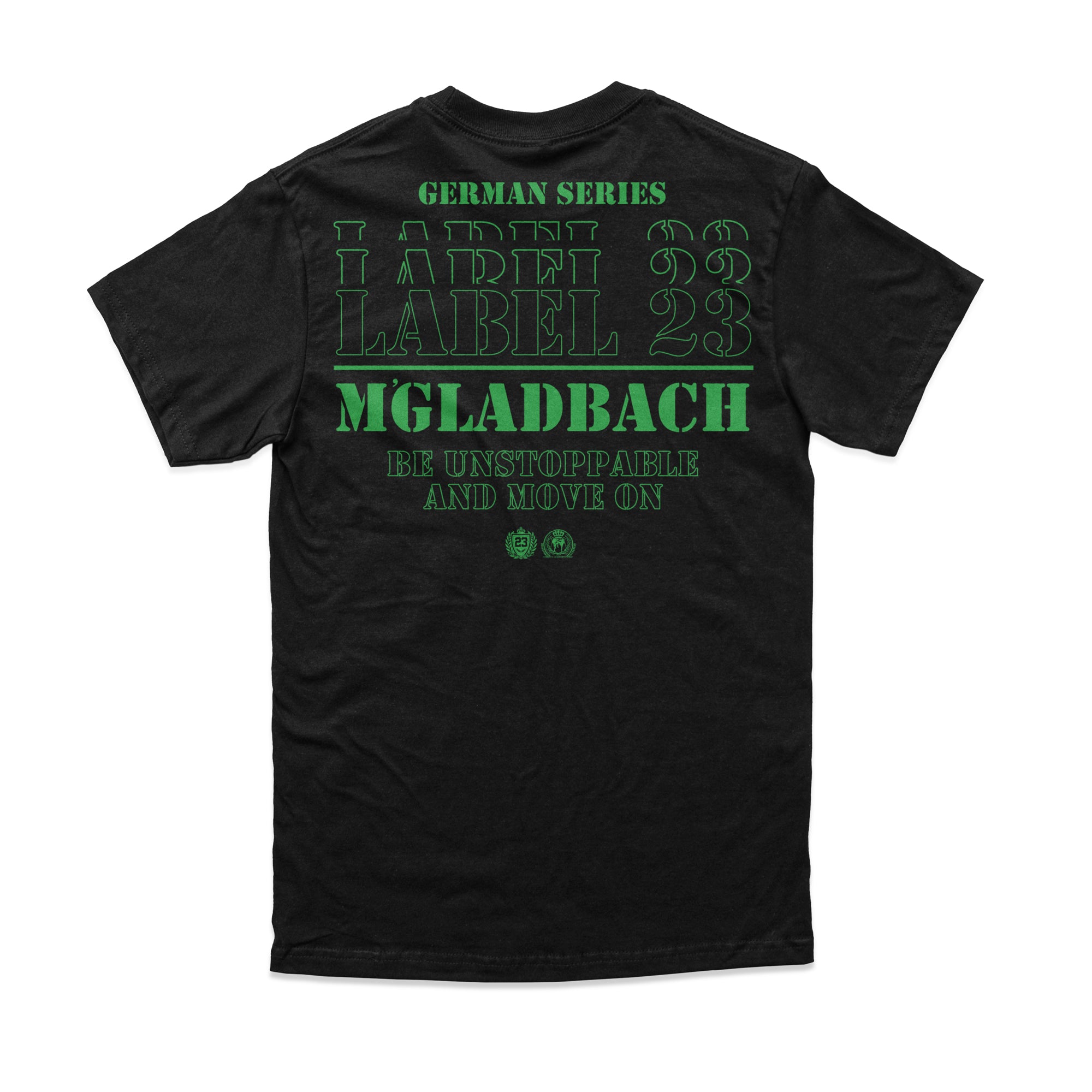 Herren T-Shirt GSL23 M'gladbach schwarz-grün