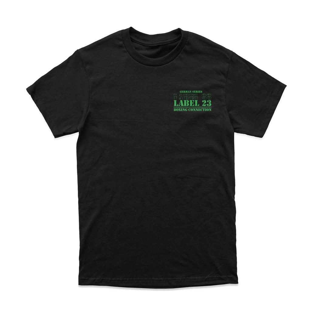 Herren T-Shirt GSL23 M'gladbach schwarz-grün Label 23 Label-23