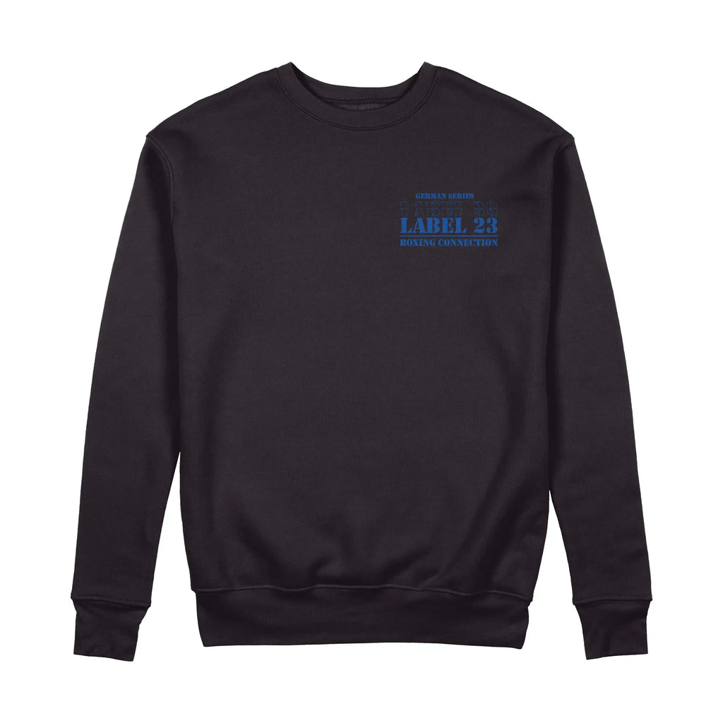 Herren Sweatshirt GSL23 Mannheim schwarz-blau Label 23