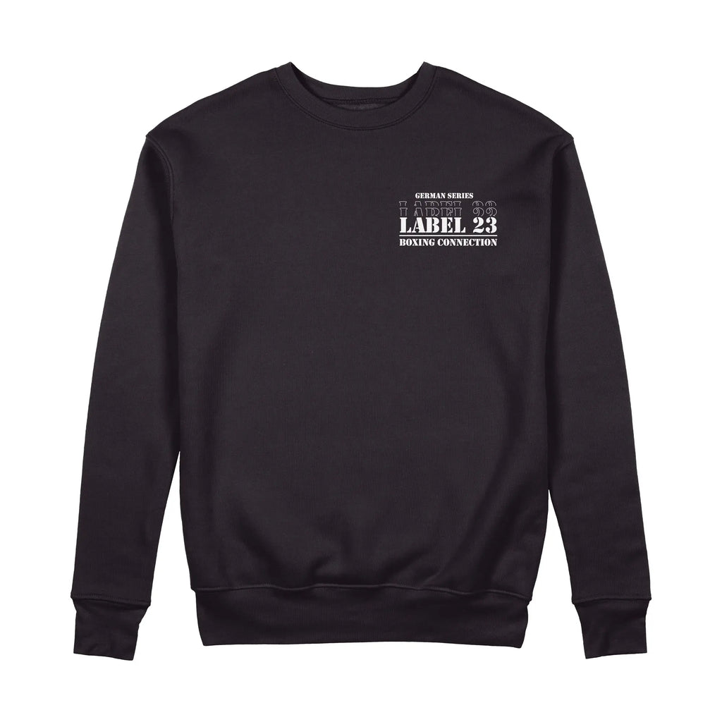 Herren Sweatshirt GSL23 Individuell schwarz Label 23