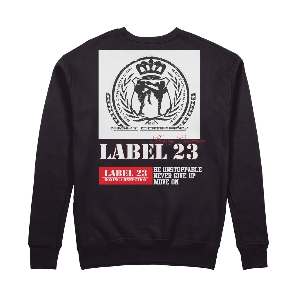Herren Sweatshirt BCTA 2.0 schwarz Label 23