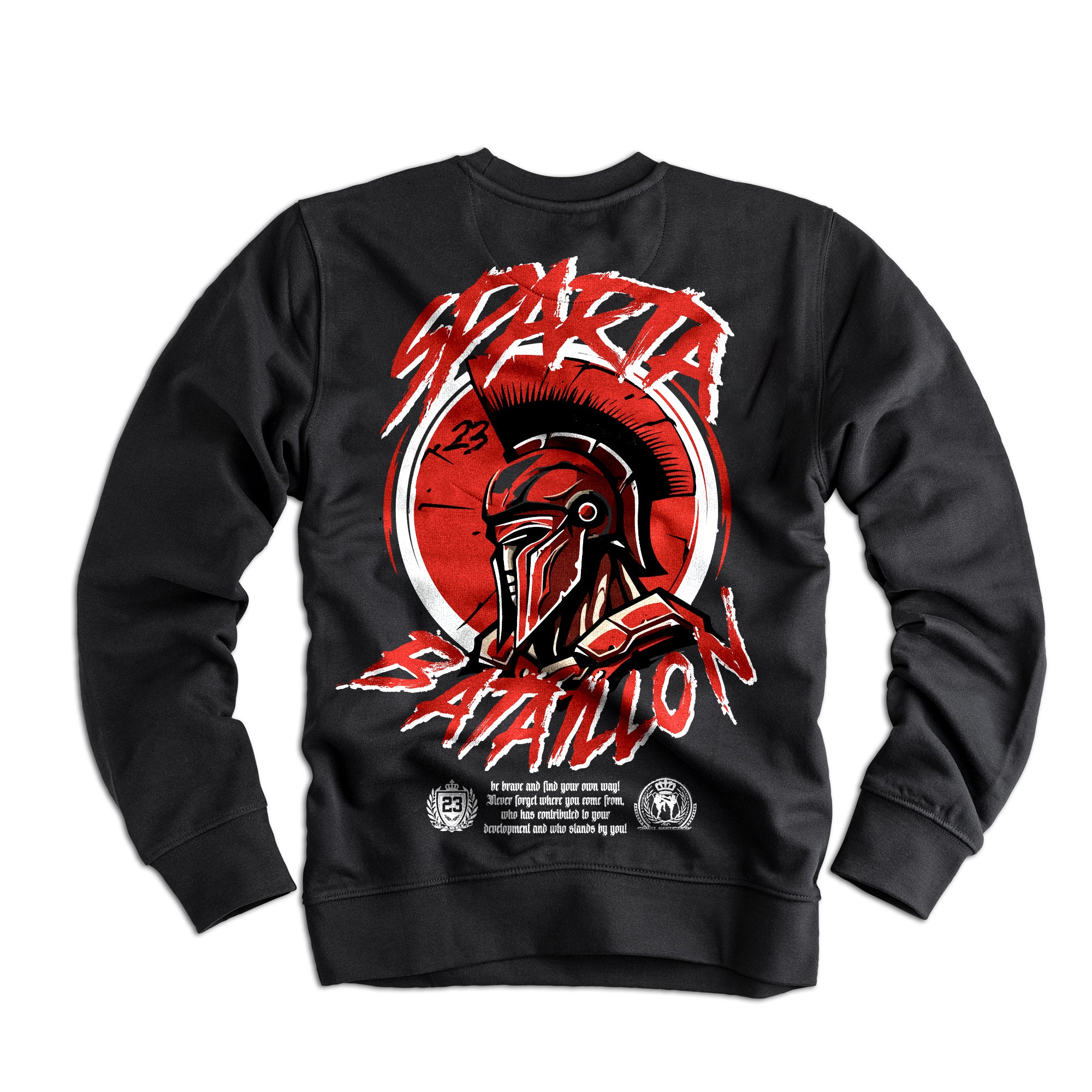 Herren Sweatshirt Bataillon schwarz