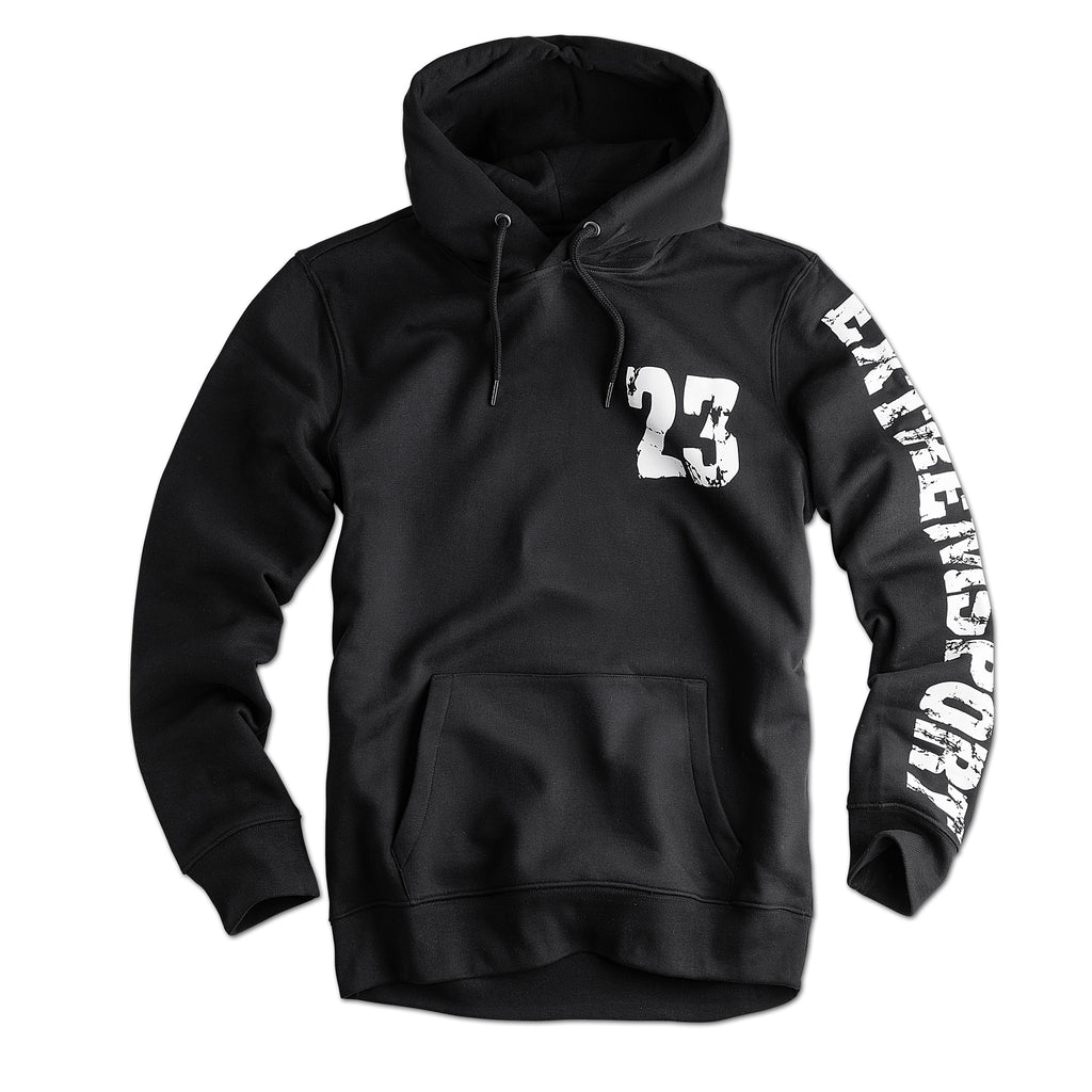 Herren Hoodie Extremsport schwarz Label 23