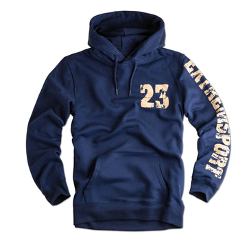 Herren Hoodie Extremsport navy Label 23