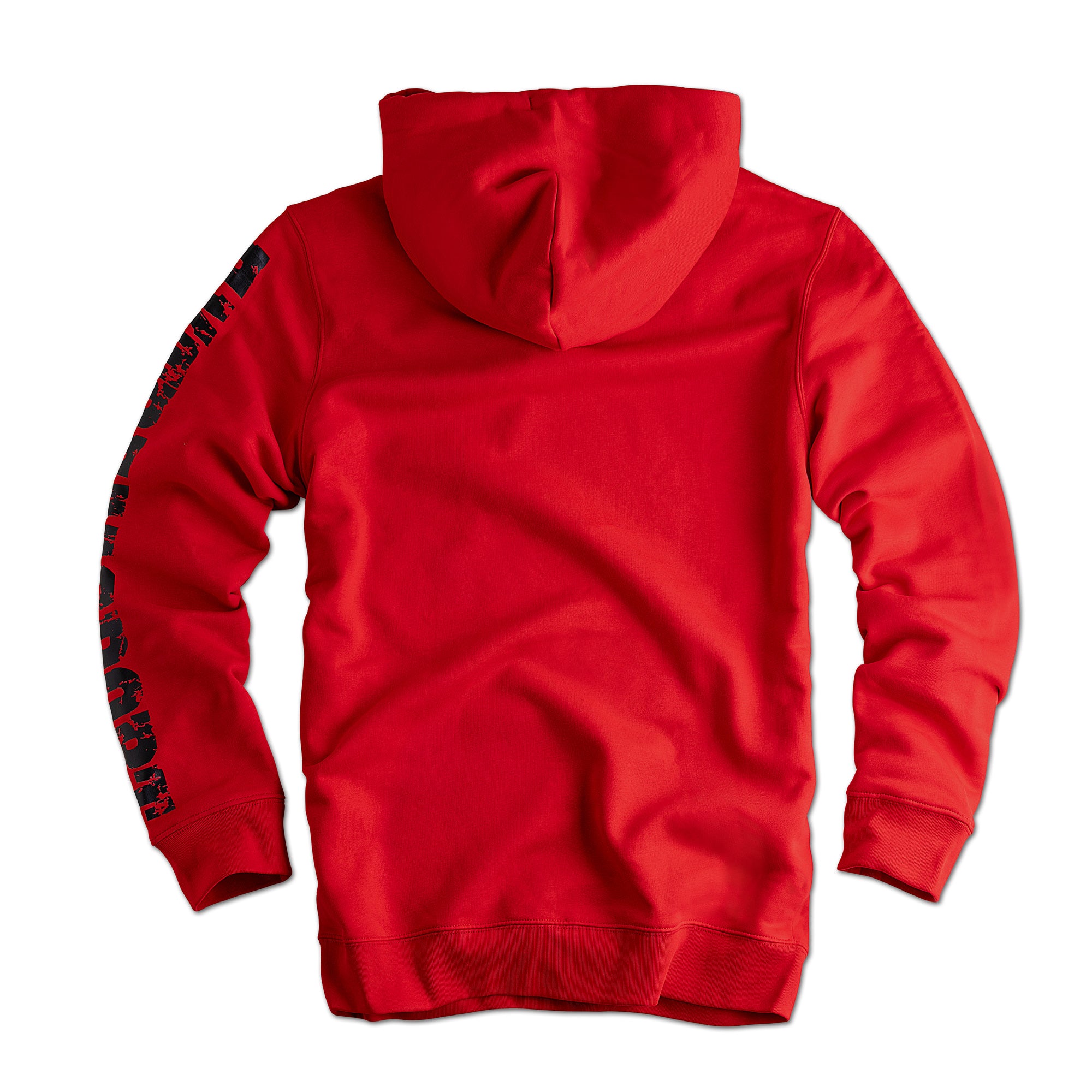 Herren Hoodie Extremsport rot-schwarz