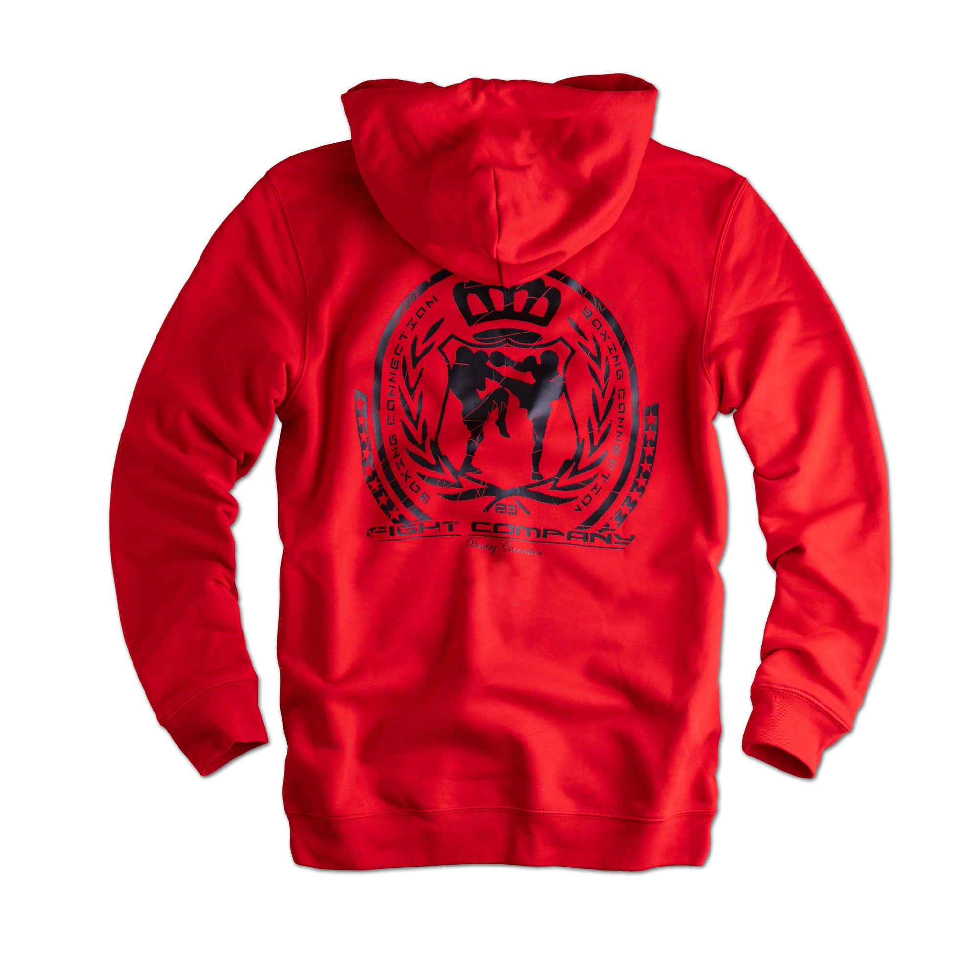 Herren Hoodie BCTA rot-schwarz