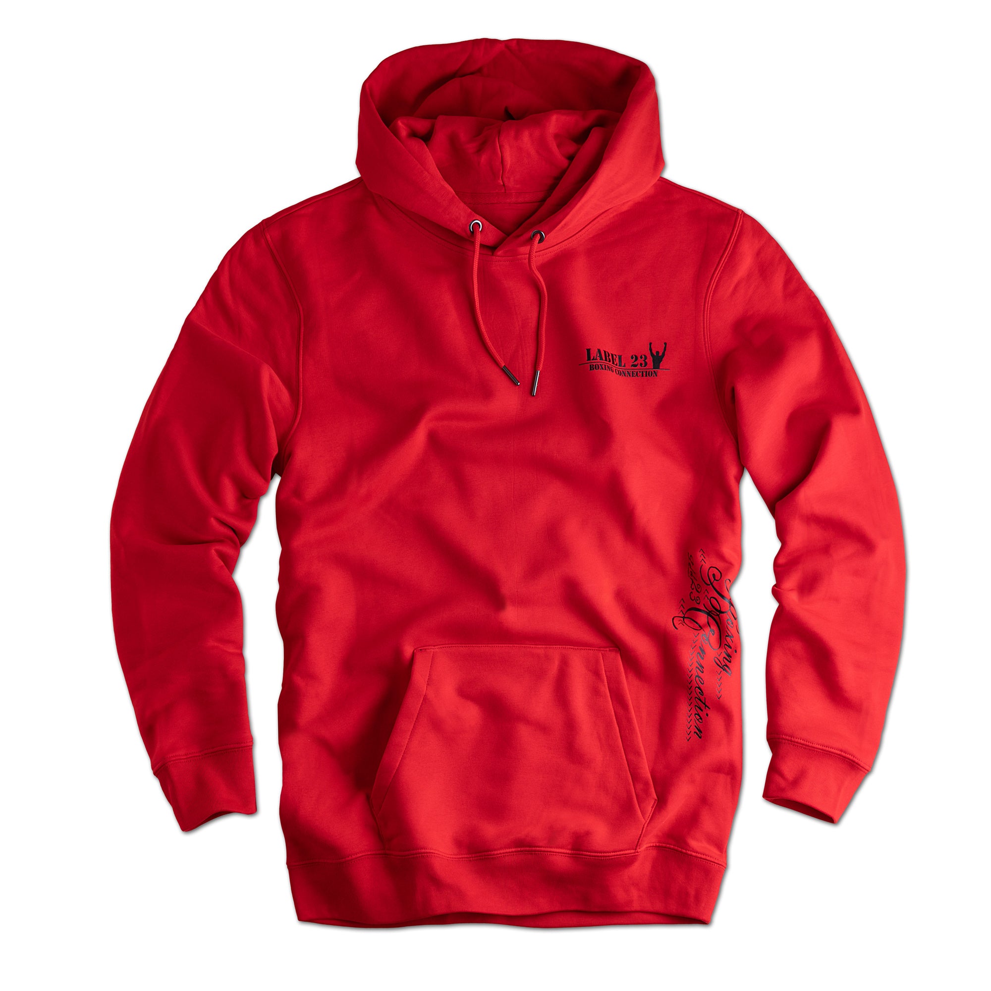 Herren Hoodie BCTA rot-schwarz
