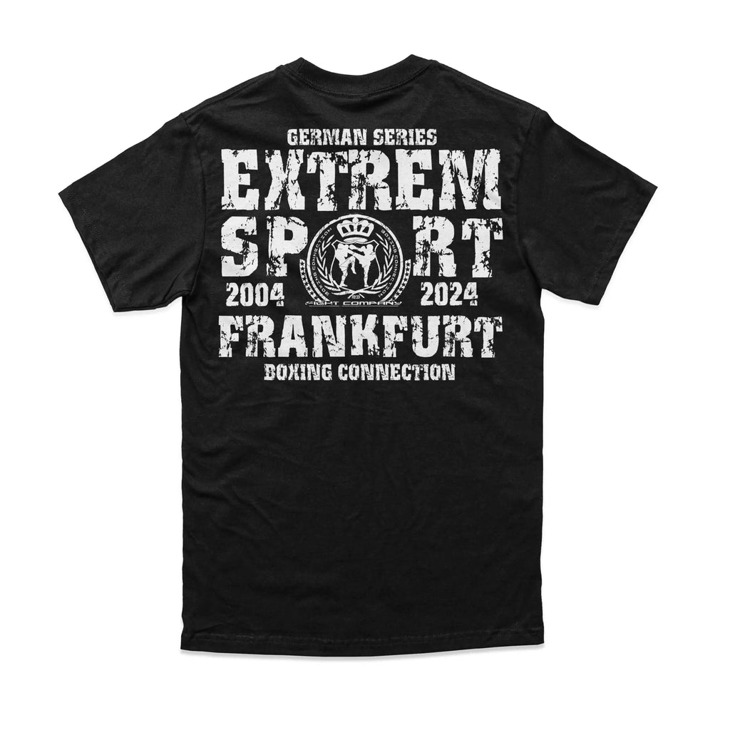 Herren T-Shirt GS2 Extremsport Frankfurt schwarz-weiss Label 23 Label-23