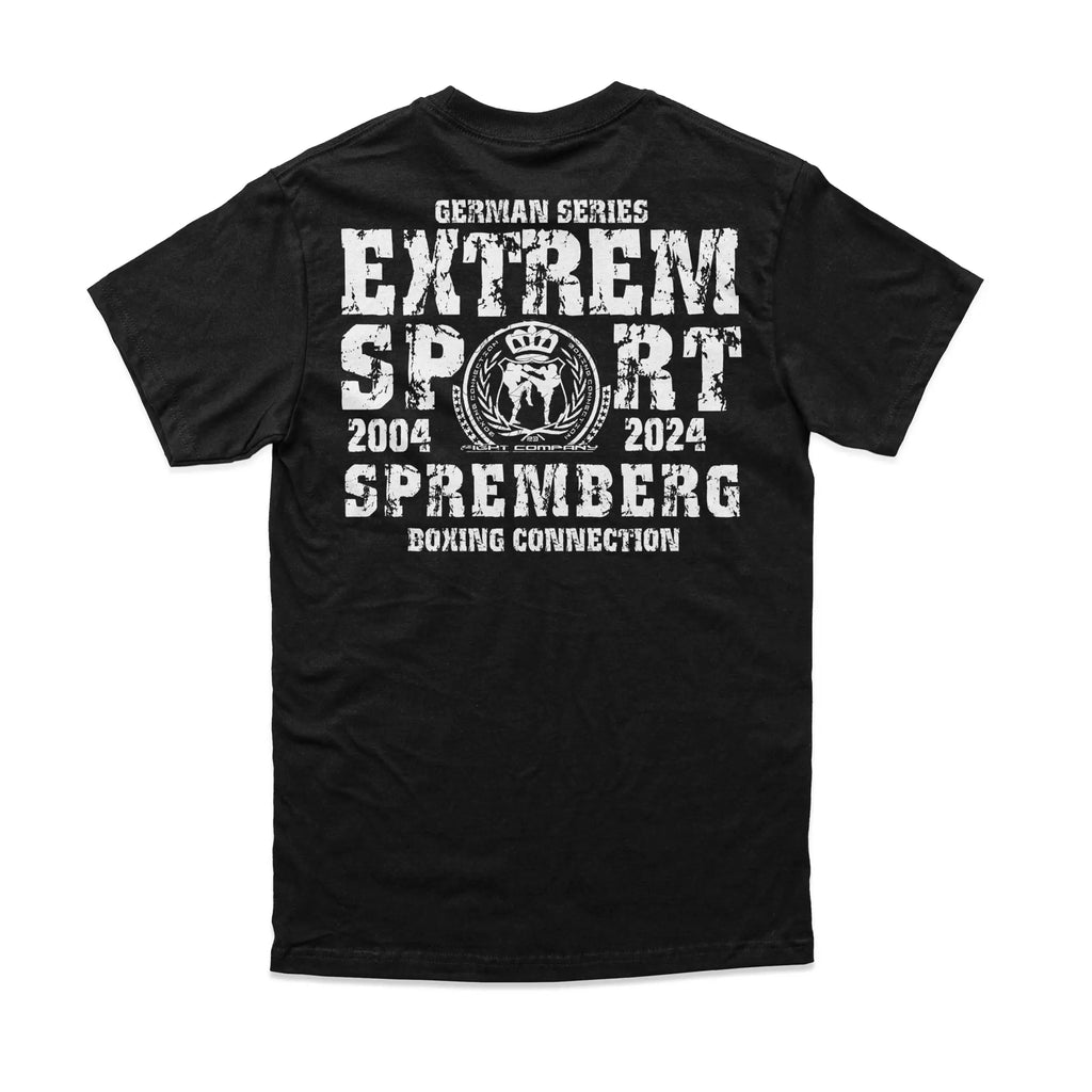 Herren T-Shirt GS2 Extremsport Spremberg schwarz-weiss Label 23 Label-23