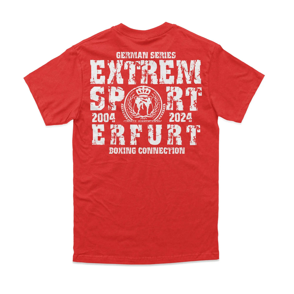 Herren T-Shirt GS2 Extremsport Erfurt rot-weiss Label 23 Label-23