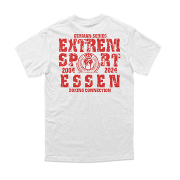 Herren T-Shirt GS2 Extremsport Essen weiss-rot Label 23 Label-23
