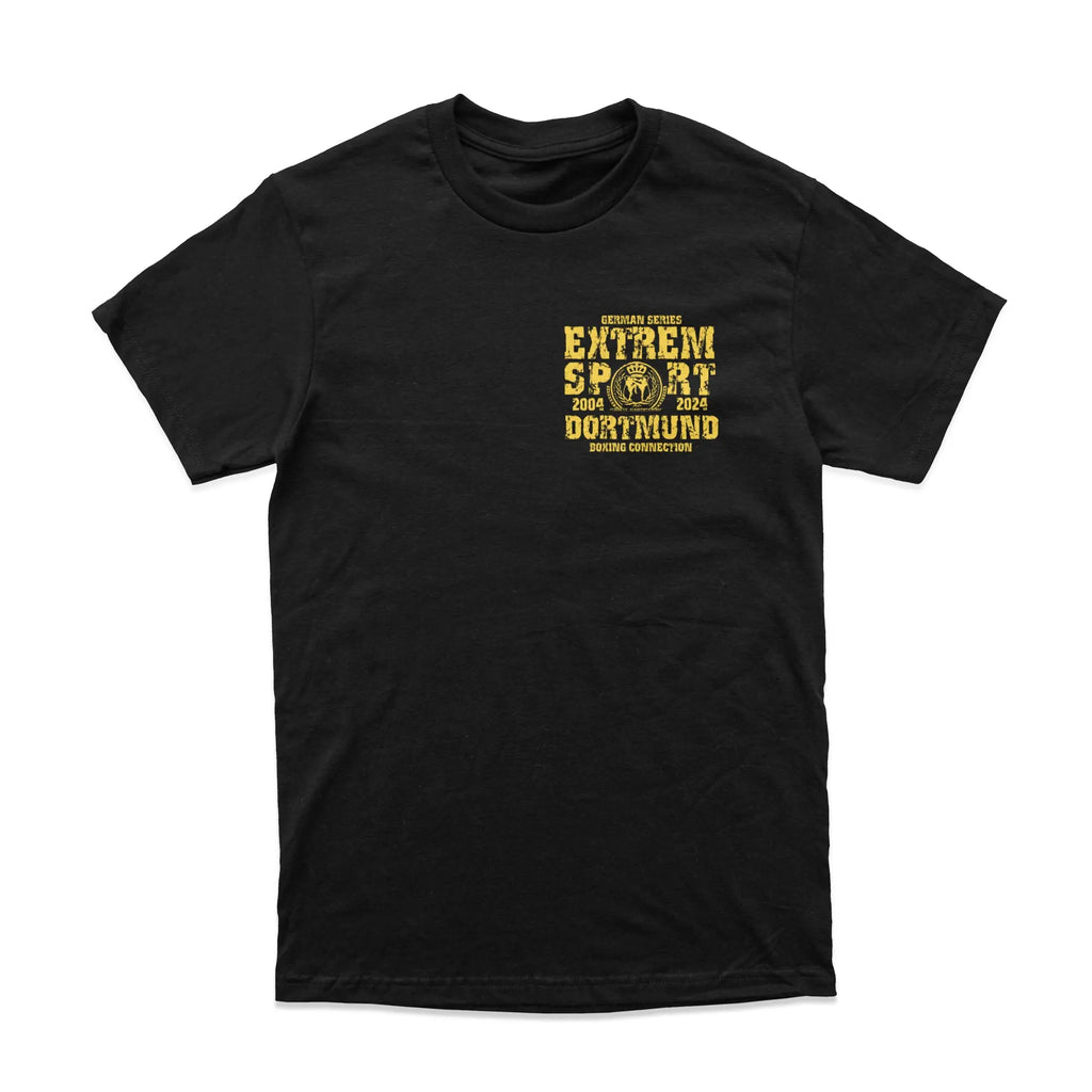 Herren T-Shirt GS2 Extremsport Dortmund schwarz-gelb Label 23 Label-23